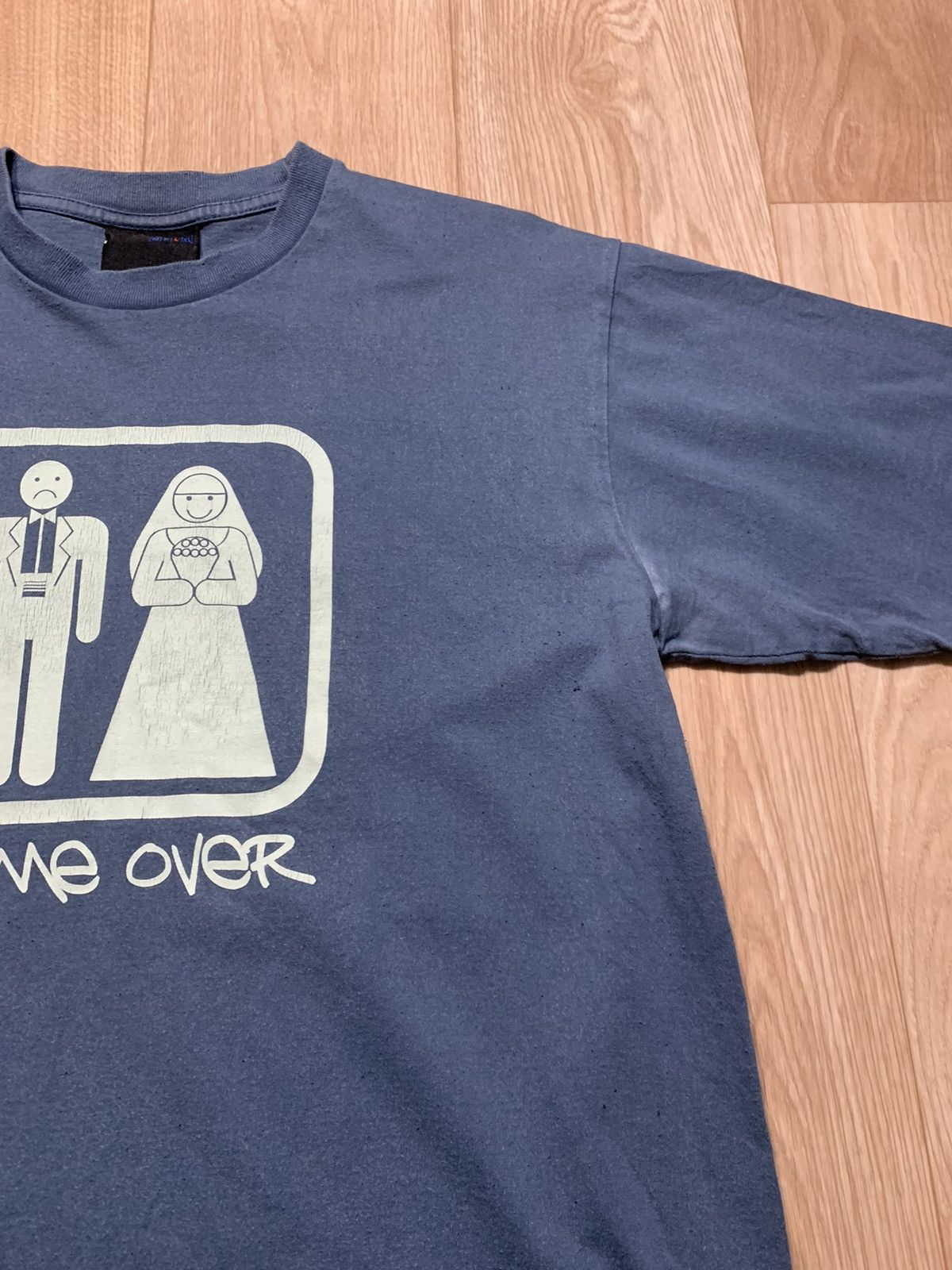 Vintage Vintage Y2K ADULT " Game Over Wife " Humor Tee Size US L / EU 52-54 / 3 - 6 Thumbnail