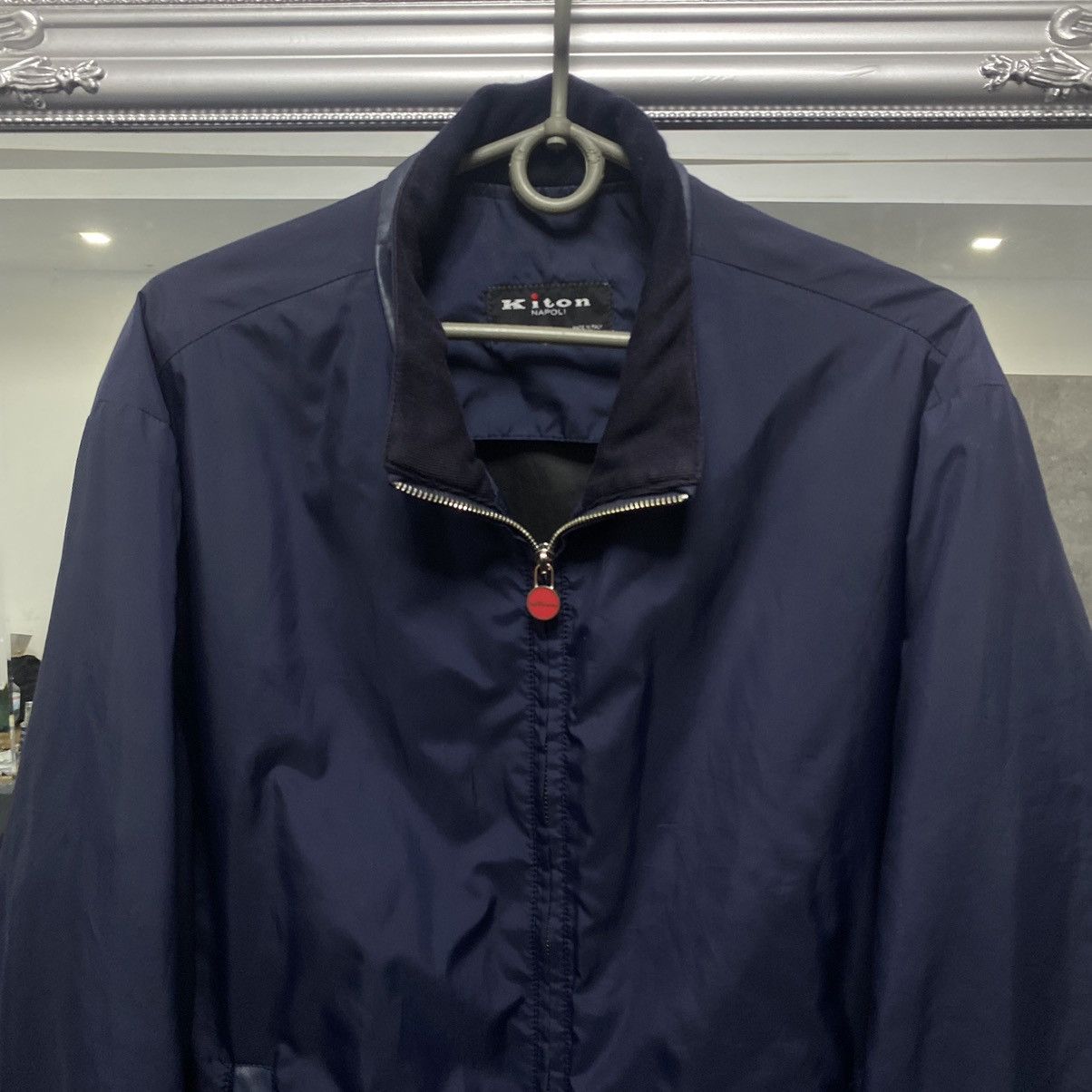 Kiton Vintage kiton Bomber Jacket Size US M / EU 48-50 / 2 - 2 Thumbnail