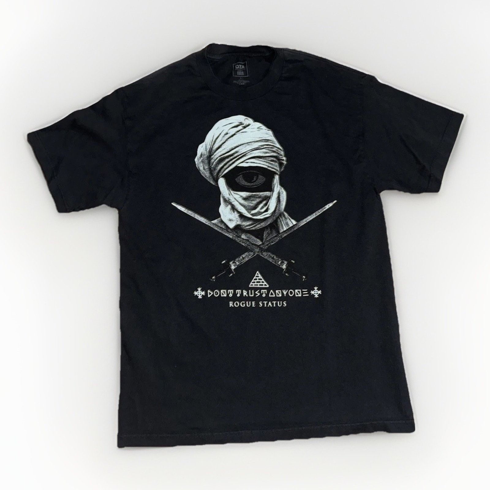 Rogue Status Rogue Status Graphic T-Shirt Men’s Large Black Streetwear Size US L / EU 52-54 / 3 - 1 Thumbnail