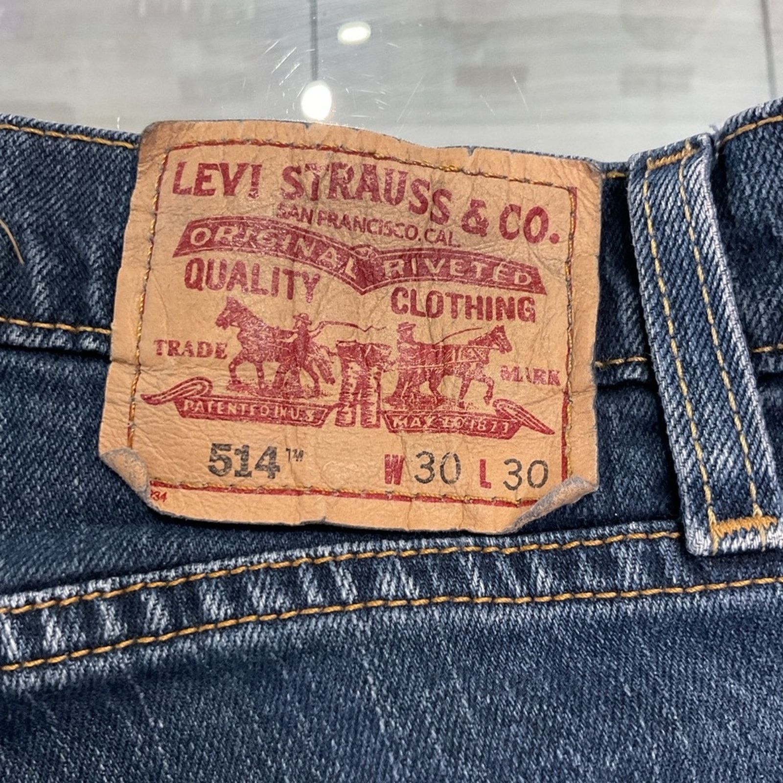 Levi's Levi's Slim Straight Jeans Size US 30 / EU 46 - 4 Thumbnail