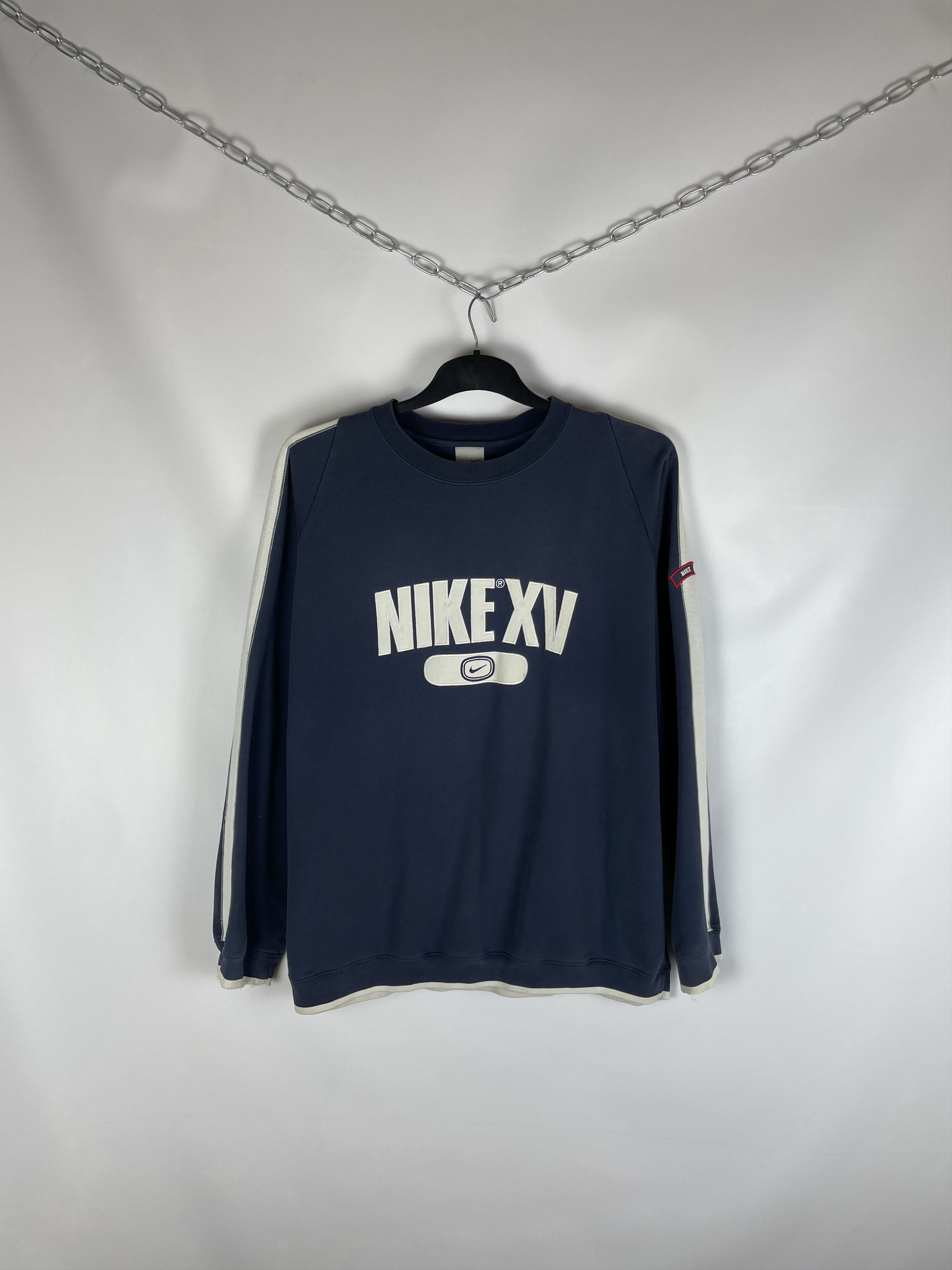 Nike Vintage Nike Big Logo sweatshirt Size US XL / EU 56 / 4 - 1 Thumbnail