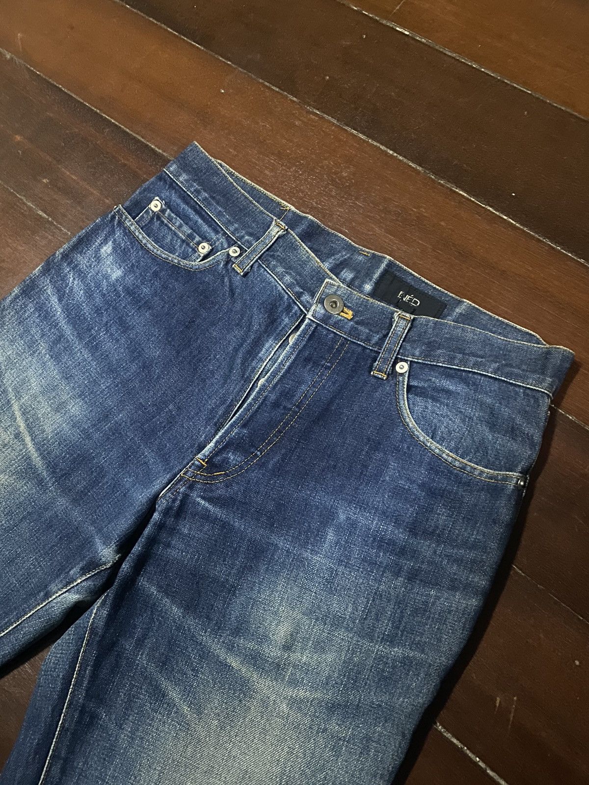 Yohji Yamamoto Vintage INED Homme BY Yohji Yamamoto BOOT CUT Distressed Size US 32 / EU 48 - 7 Thumbnail