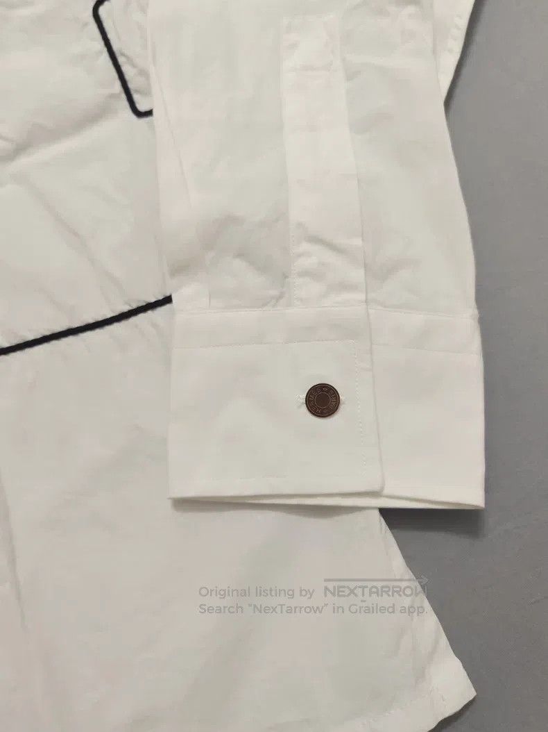 Hermes Hermes size 41 Men's long-sleeve shirt, 100% cotton Size US XXS / EU 40 - 7 Thumbnail