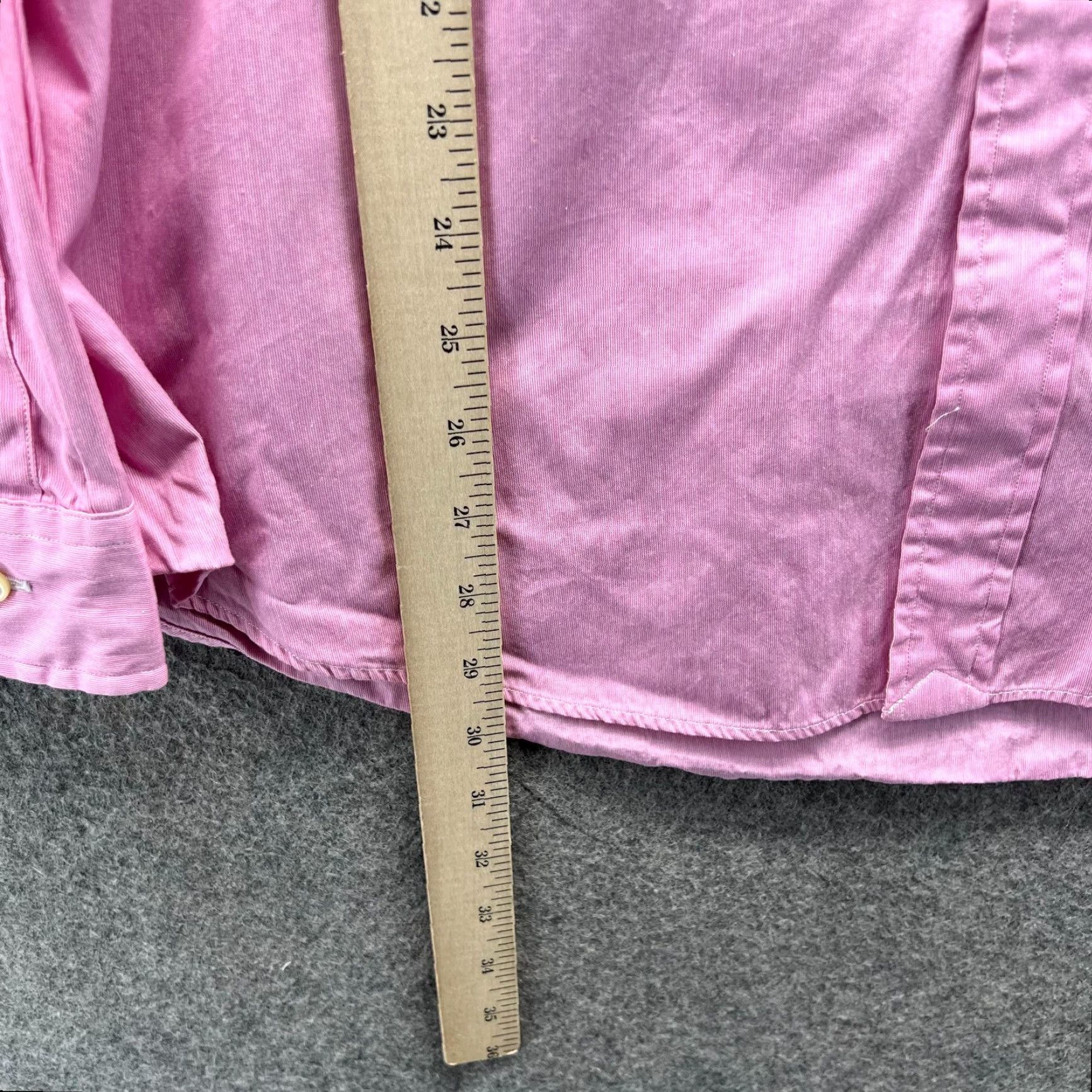 Polo Ralph Lauren VINTAGE Polo Ralph Lauren Shirt Mens 16.5 34-35 Pink Button-Up Custom Oxford Pony Shirt Size US XL / EU 56 / 4 - 6 Thumbnail