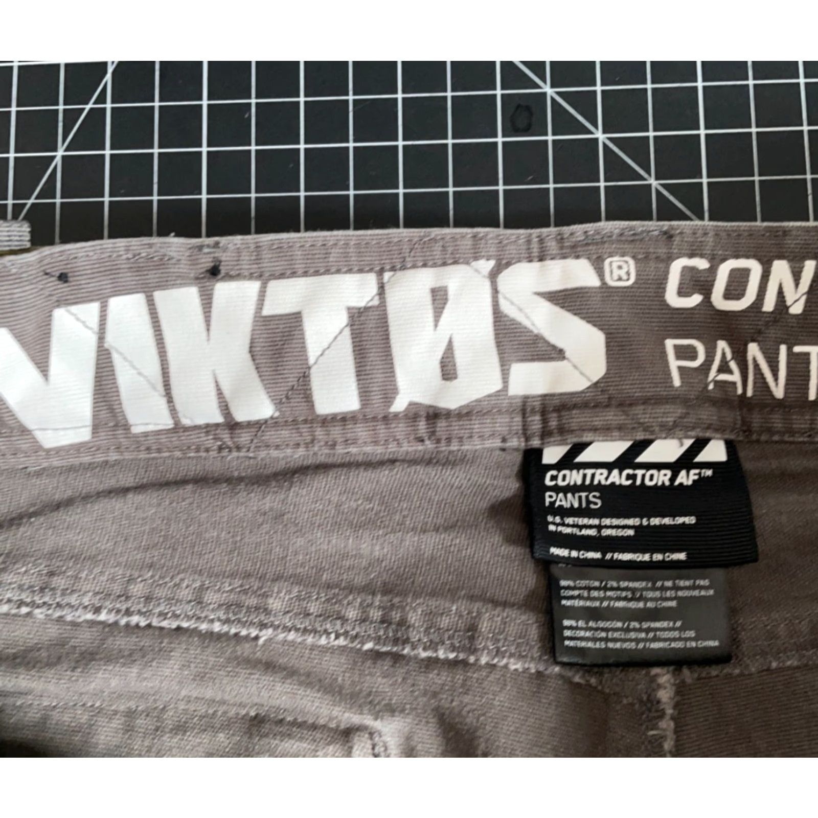 Vintage Viktos Contractor AF Pants Men's 38 x 32 Actual 39 x 28 Gray Greyman Tactical Size US 38 / EU 54 - 3 Thumbnail