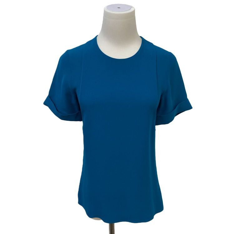 Gucci Gucci Blue Silk Blouse Size 36 Size XS / US 0-2 / IT 36-38 - 1 Thumbnail