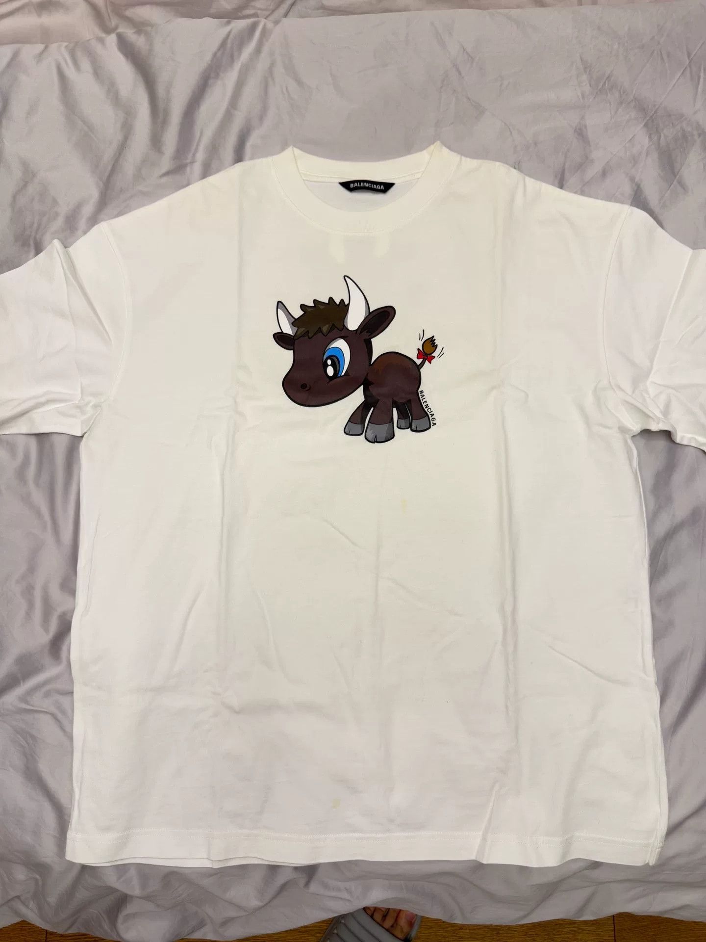 Balenciaga balenciaga short sleeve t-shirt with design Size US M / EU 48-50 / 2 - 1 Thumbnail