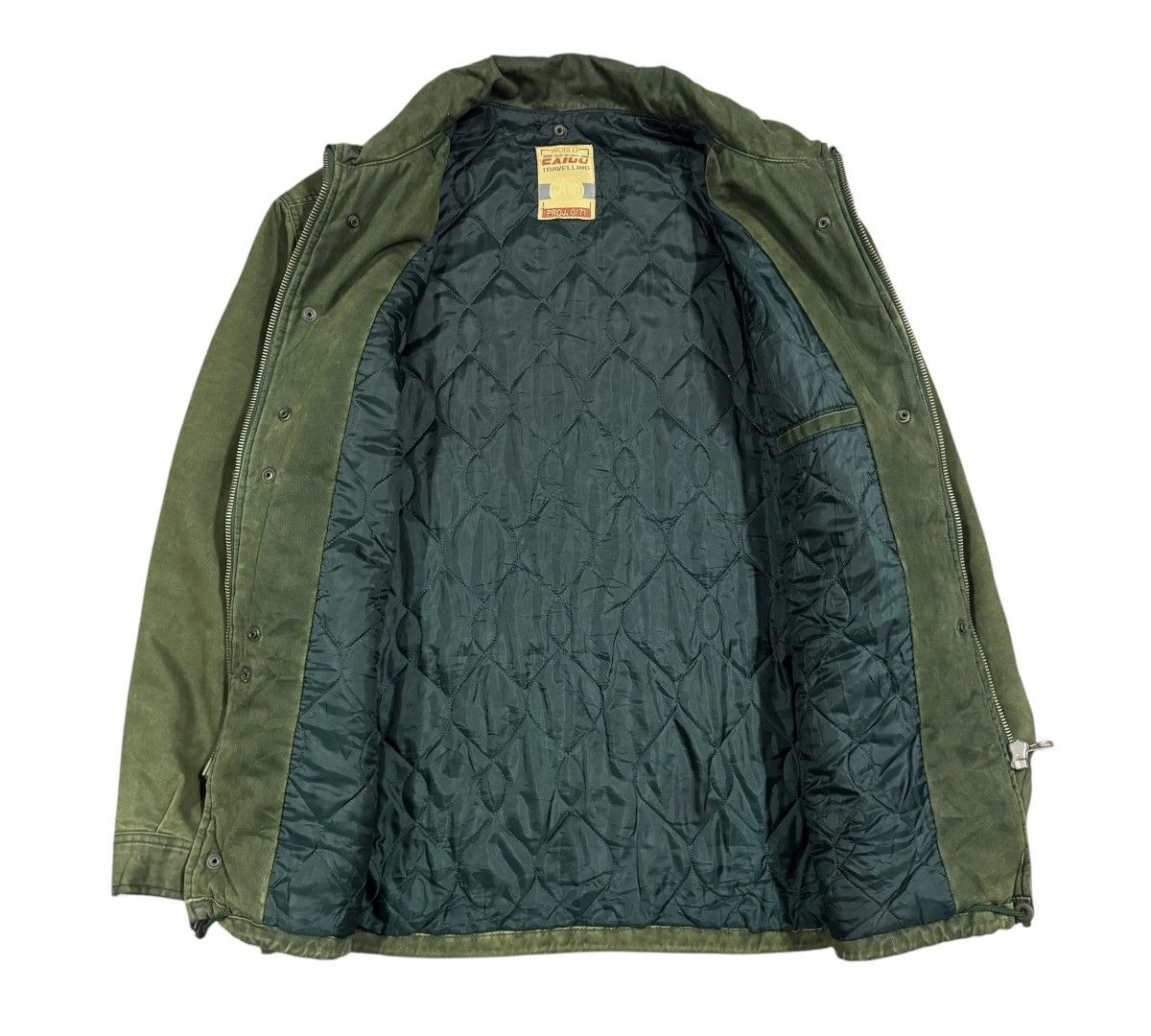 Vintage Vtg🔥80’s World Exigo Traveling Barn Cotton Padded Jacket Size US XL / EU 56 / 4 - 2 Thumbnail