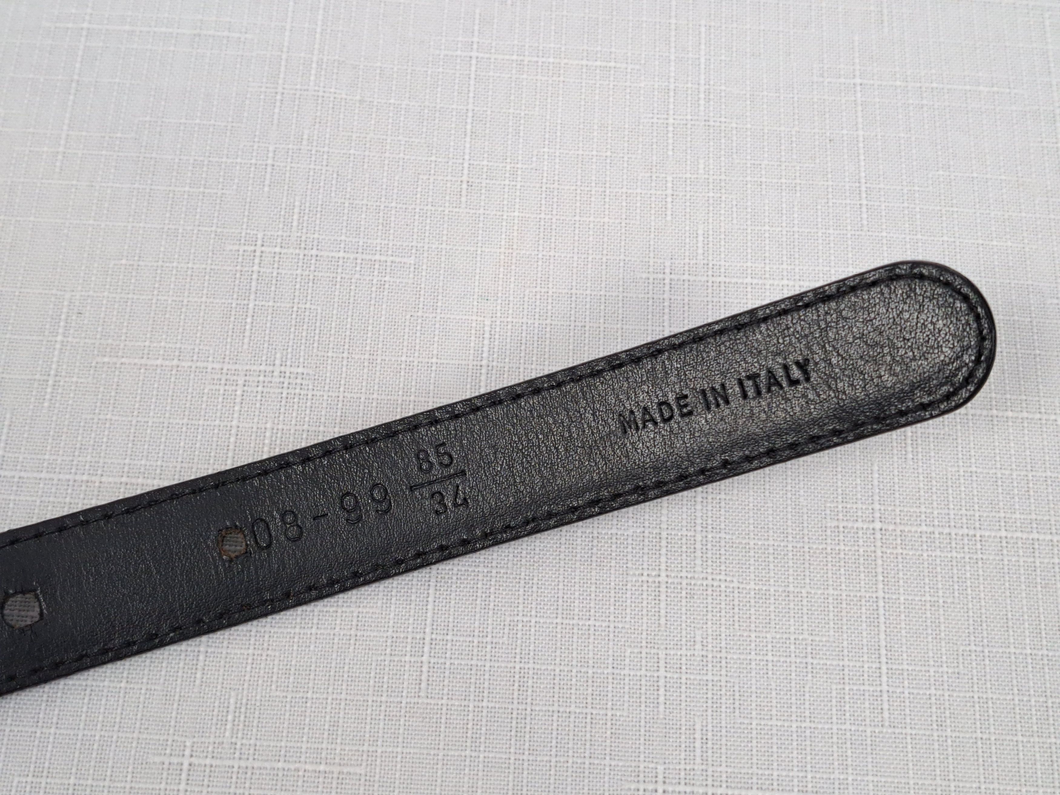 Bally × Vintage Vintage Bally black belt. Made in Italy Size ONE SIZE - 9 Thumbnail