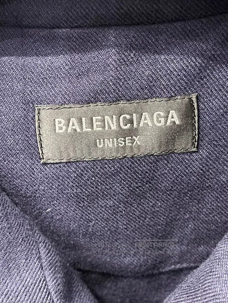 Balenciaga Balenciaga Fake two-piece denim jacket Size US M / EU 48-50 / 2 - 4 Thumbnail