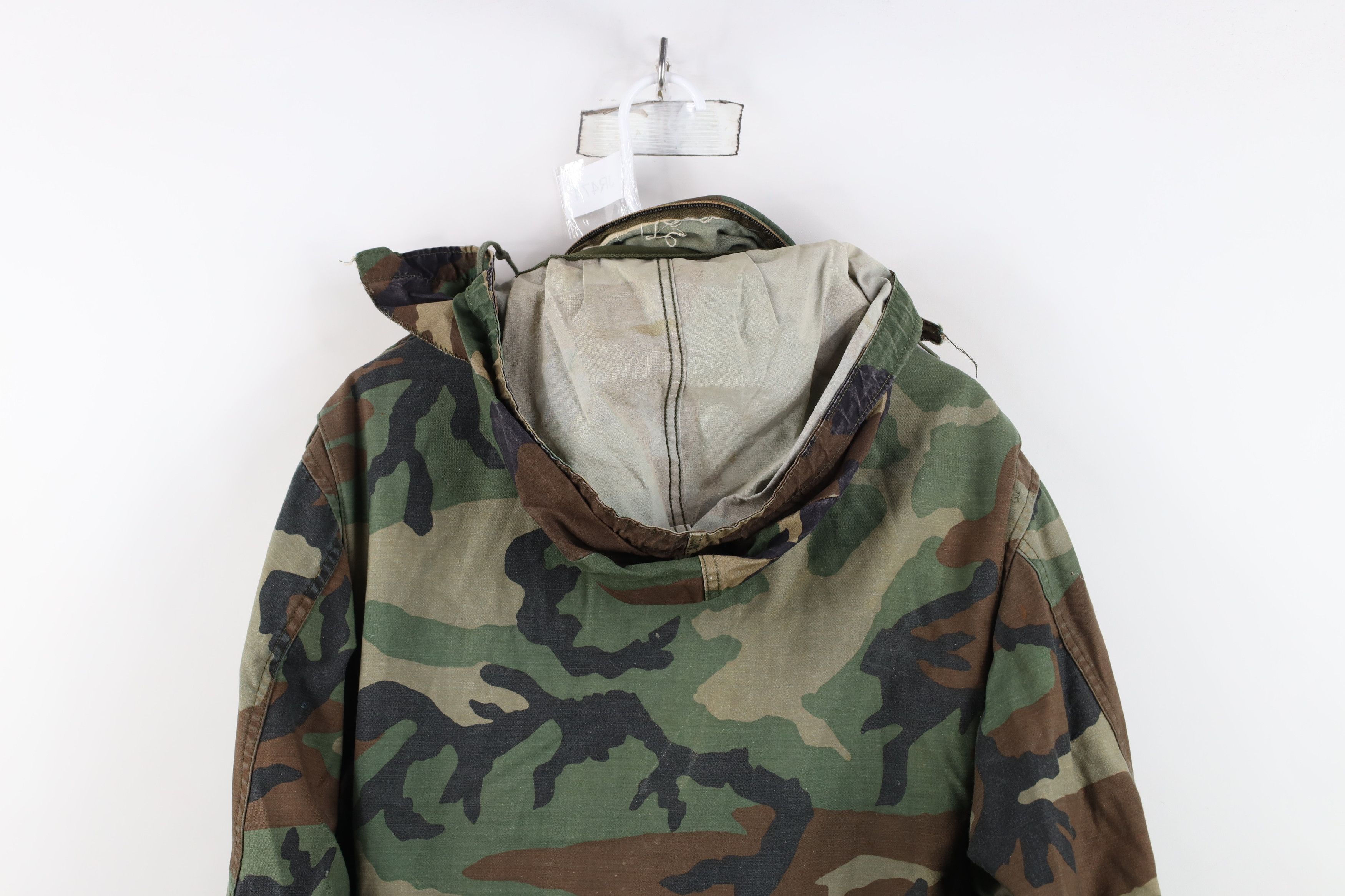 Alpha Industries Vintage 80s Alpha Industries Camouflage Field Jacket USA Size US M / EU 48-50 / 2 - 15 Thumbnail