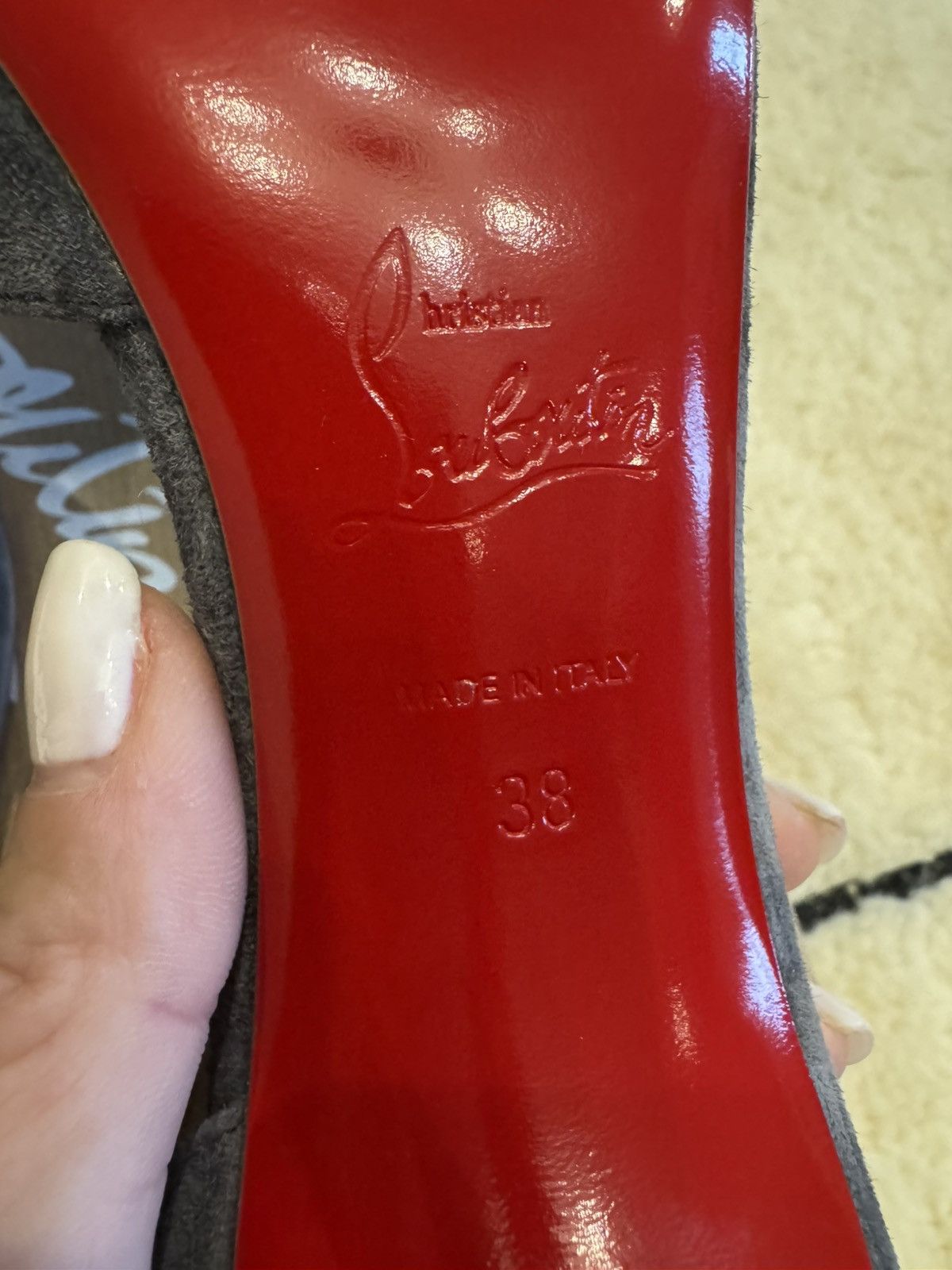 Christian Louboutin Iriza 100 Size US 8 / IT 38 - 7 Thumbnail