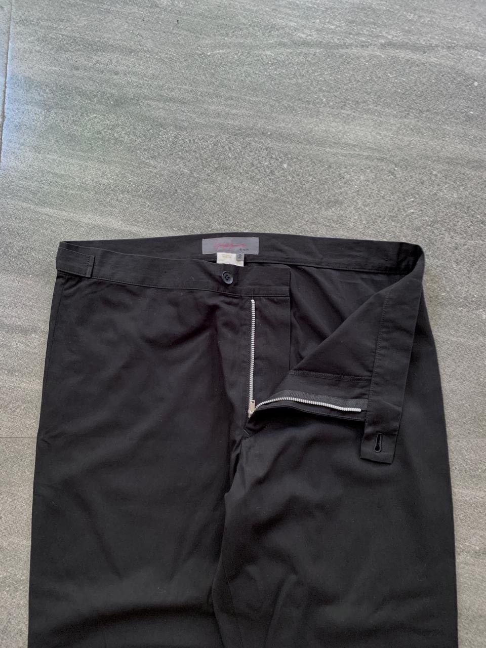 Yohji Yamamoto FREE TAX! Noir Slim Cuffed Trousers Size US 31 - 3 Thumbnail
