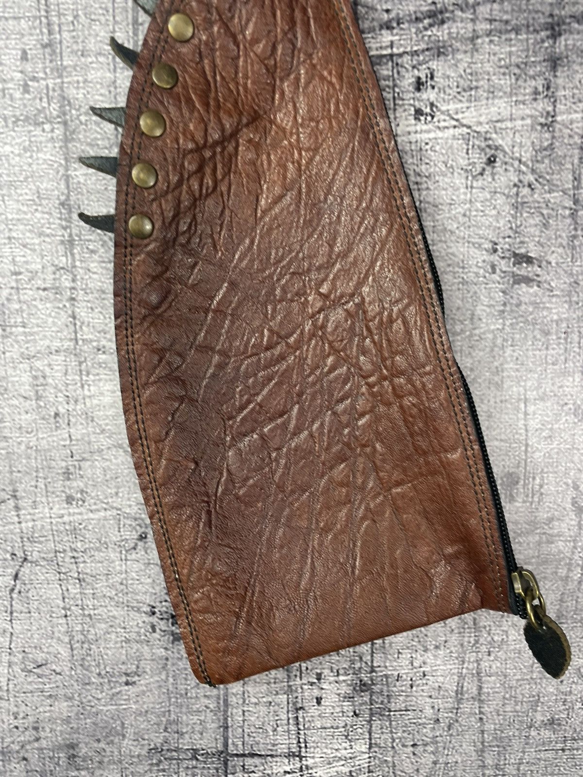 Other EggSkin Lab Hand Made Leather Avantgarde Clutch/Bag Size ONE SIZE - 7 Thumbnail