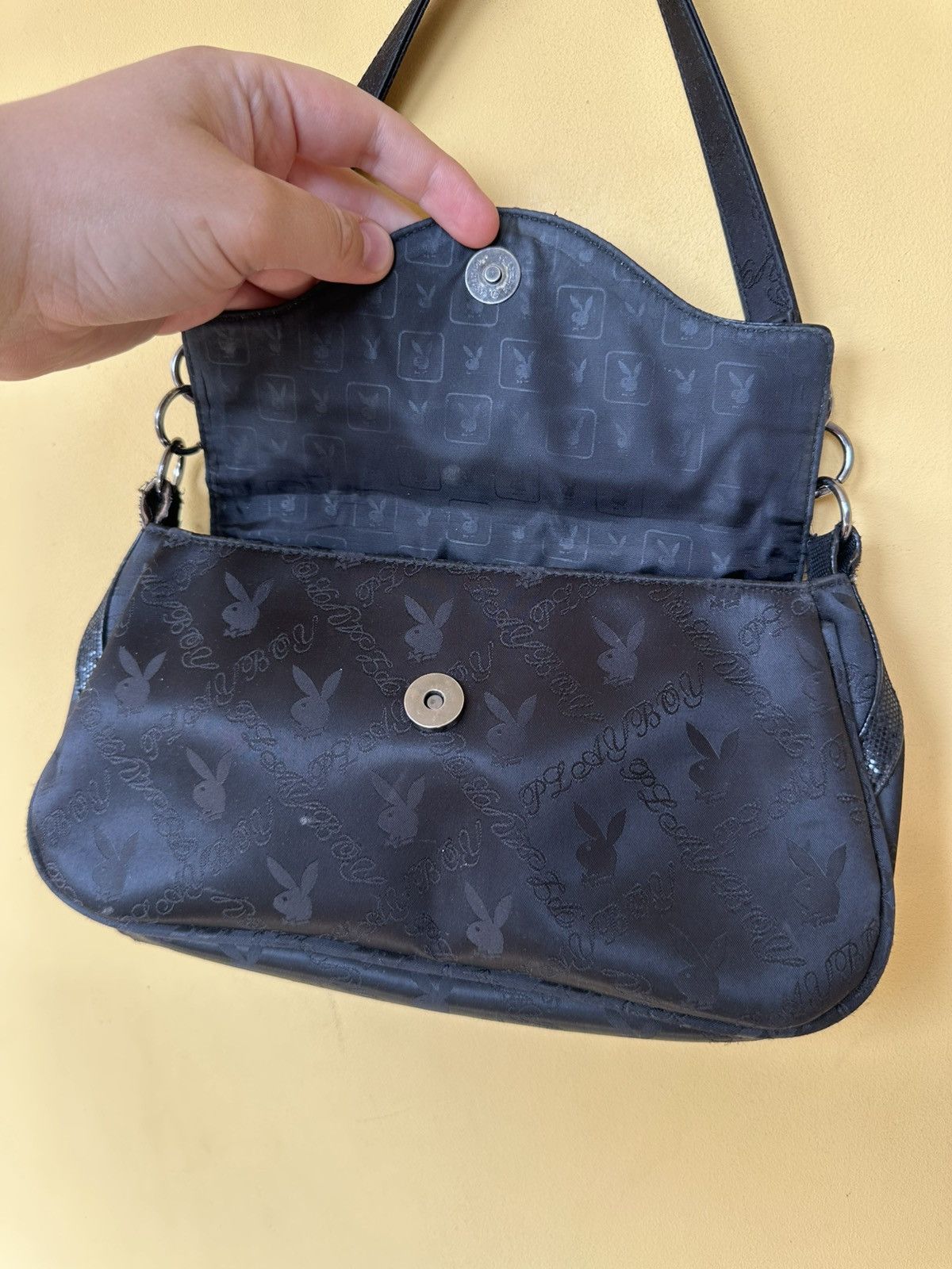 Playboy Playboy women bag vintage Y2K style monogram 90s Size ONE SIZE - 3 Thumbnail