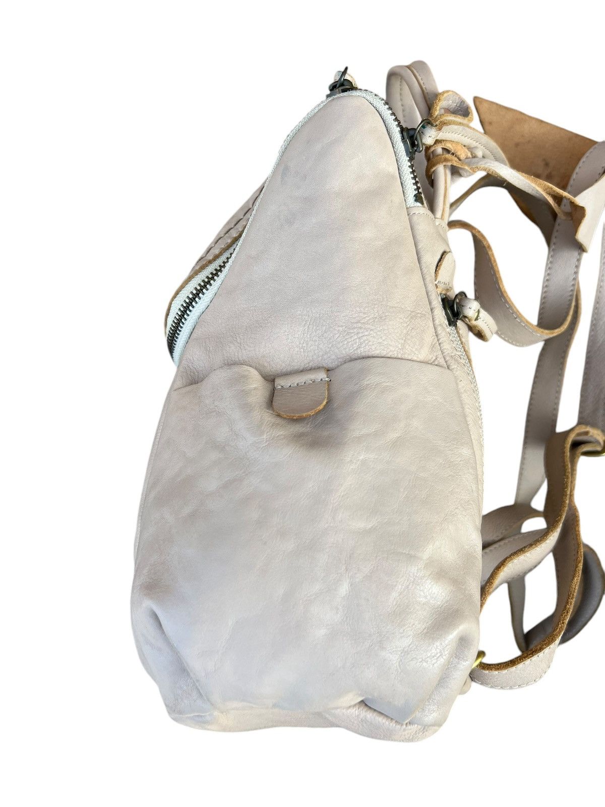 Leather Vintage Marmelo Japan Patina Leather Backpack Bag Size ONE SIZE - 13 Thumbnail