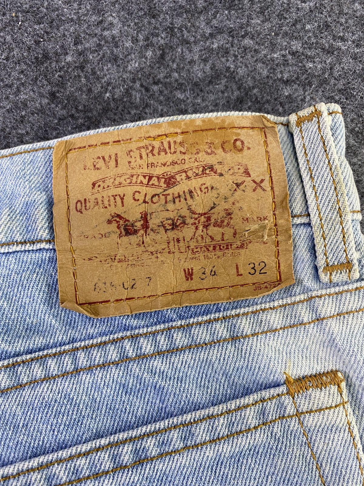 Jean × Levi's × Vintage Vintage Levis 616 Faded Blue Jeans - J870 Size US 34 / EU 50 - 10 Thumbnail