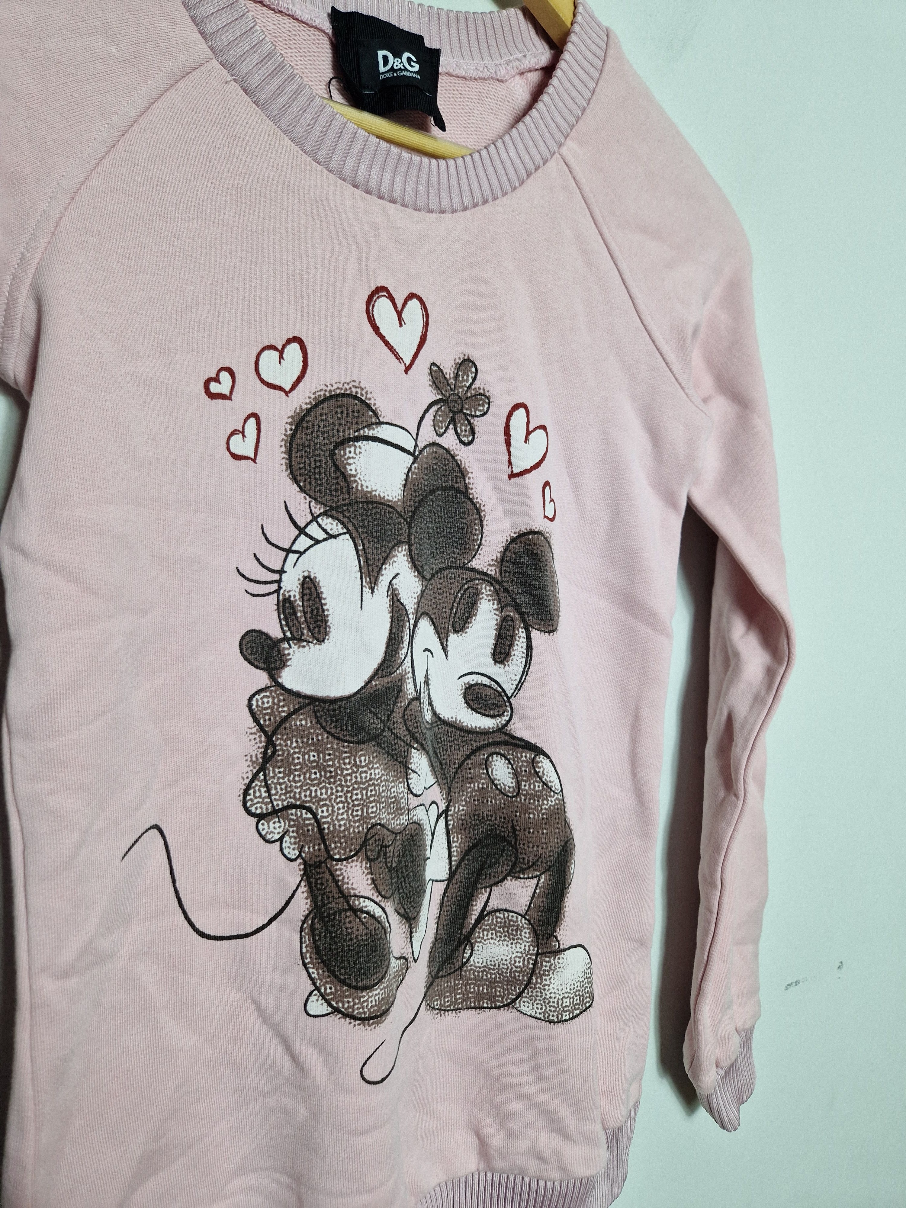 Dolce & Gabbana × Vintage Dolce & Gabbana Disney Mickey Mouse vintage y2k sweatshirt Size S / US 4 / IT 40 - 3 Thumbnail