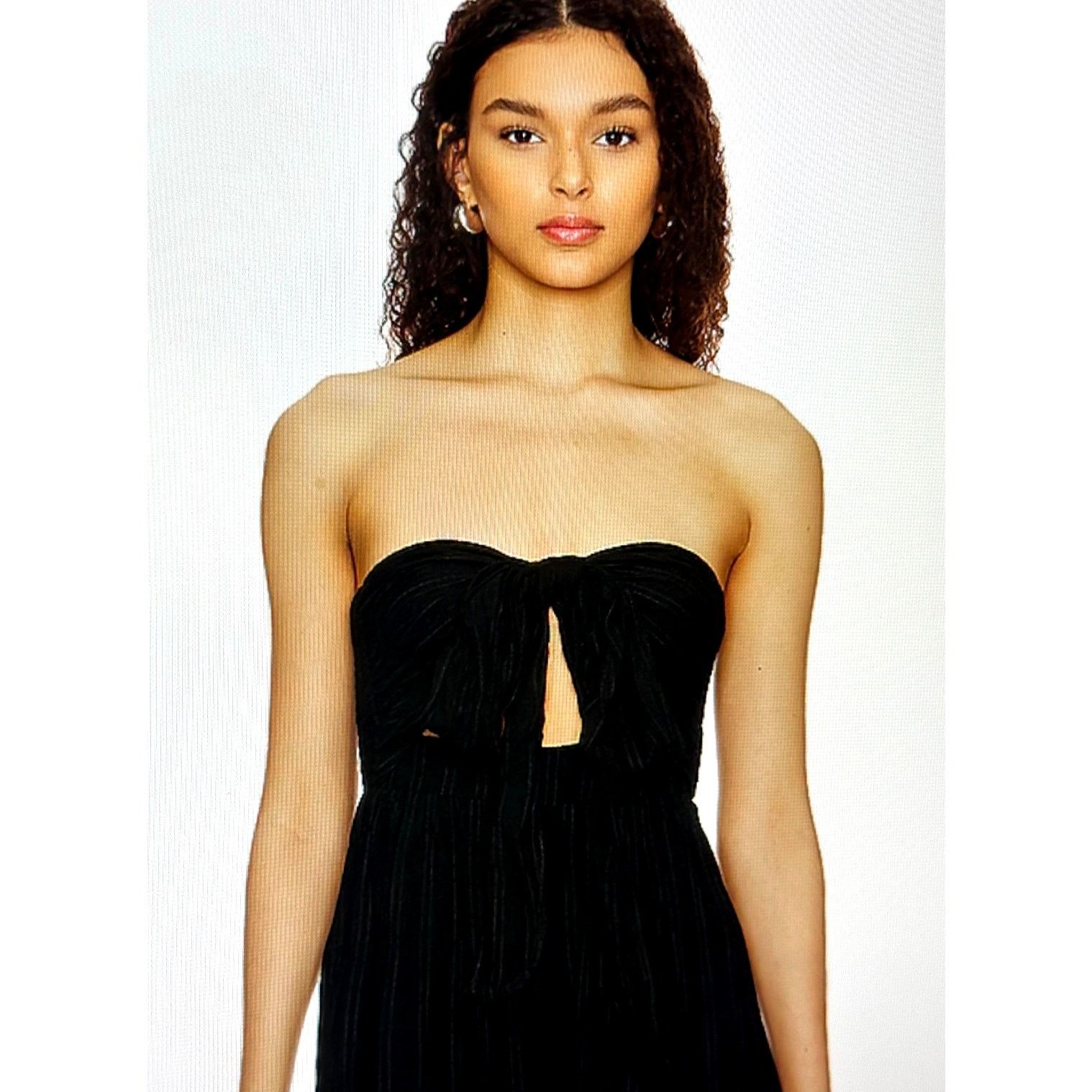 Other Jumpsuit Multi Tie Front L*space Kiwanda Jumpsuit Black S Size 27" / US 4 / IT 40 - 10 Thumbnail