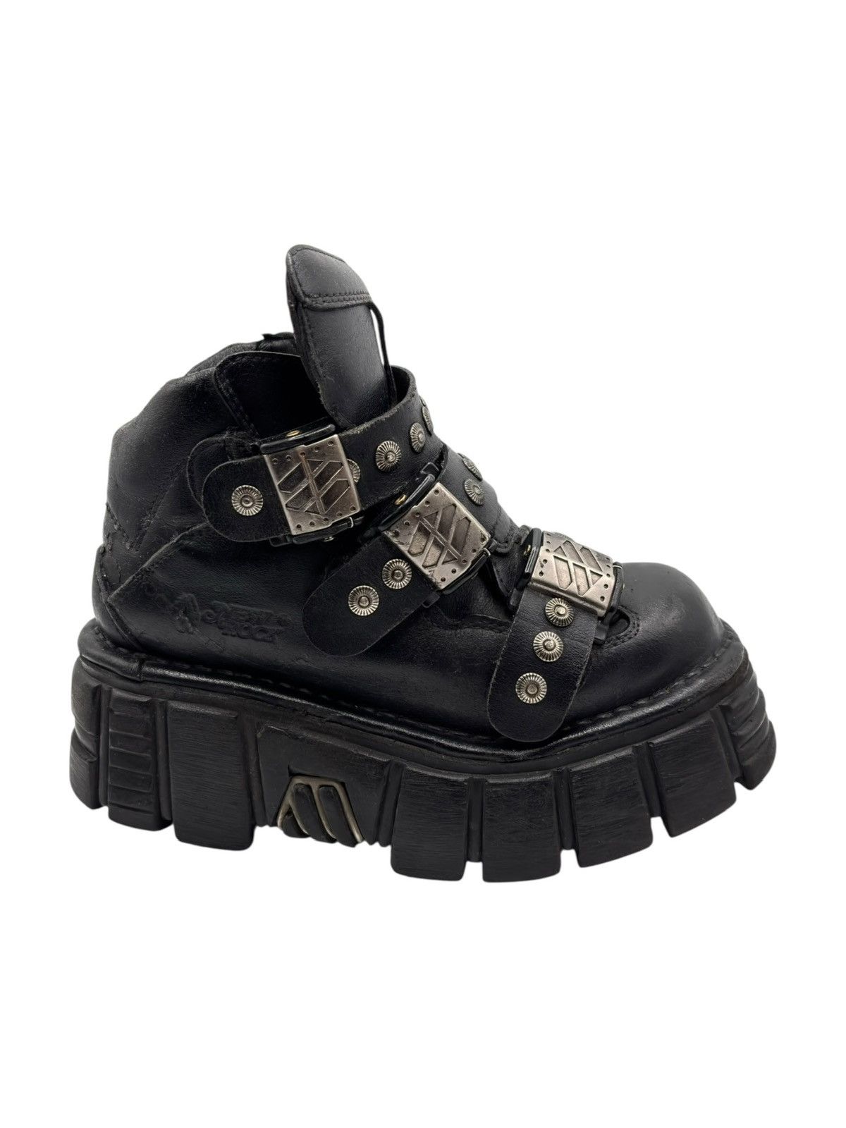 New Rock Vintage New Rock studded platform boots Size 36 Size US 6 / IT 36 - 4 Thumbnail