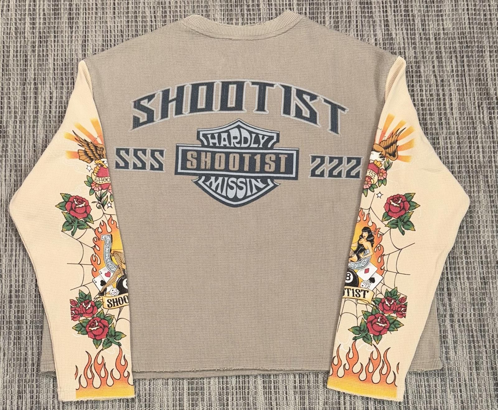Other Shoot1st Studios Cream Hardly Missin Thermal L/S Size US XL / EU 56 / 4 - 3 Thumbnail