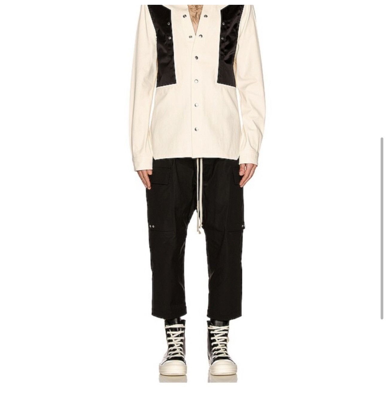 Rick Owens RICK OWENS Cropped Cargo Previous price: $836 Size US 36 / EU 52 - 2 Thumbnail