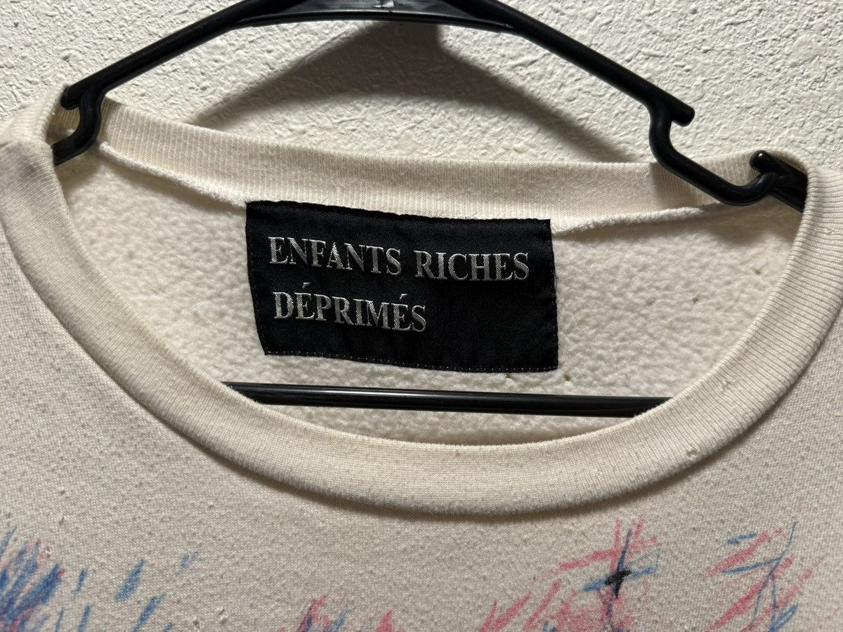 Enfants Riches Deprimes Scribble crewneck Size US L / EU 52-54 / 3 - 3 Thumbnail