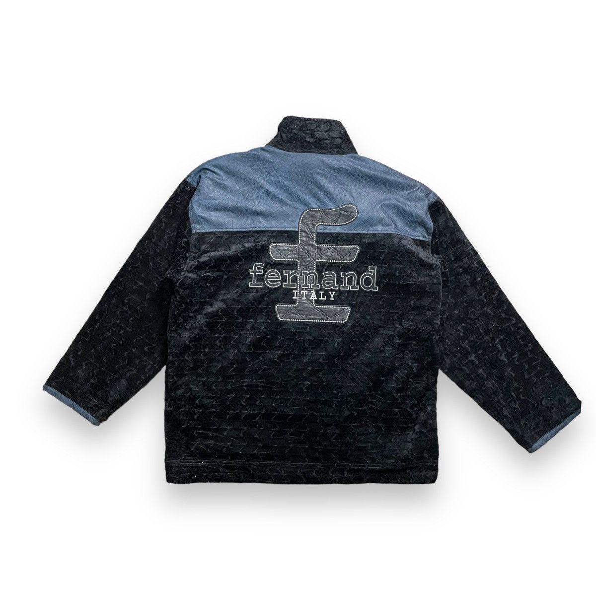 Other FERNAND RAZZINI EMBROIDERED SPELL OUT FULL ZIP JACKET Size US XL / EU 56 / 4 - 1 Thumbnail