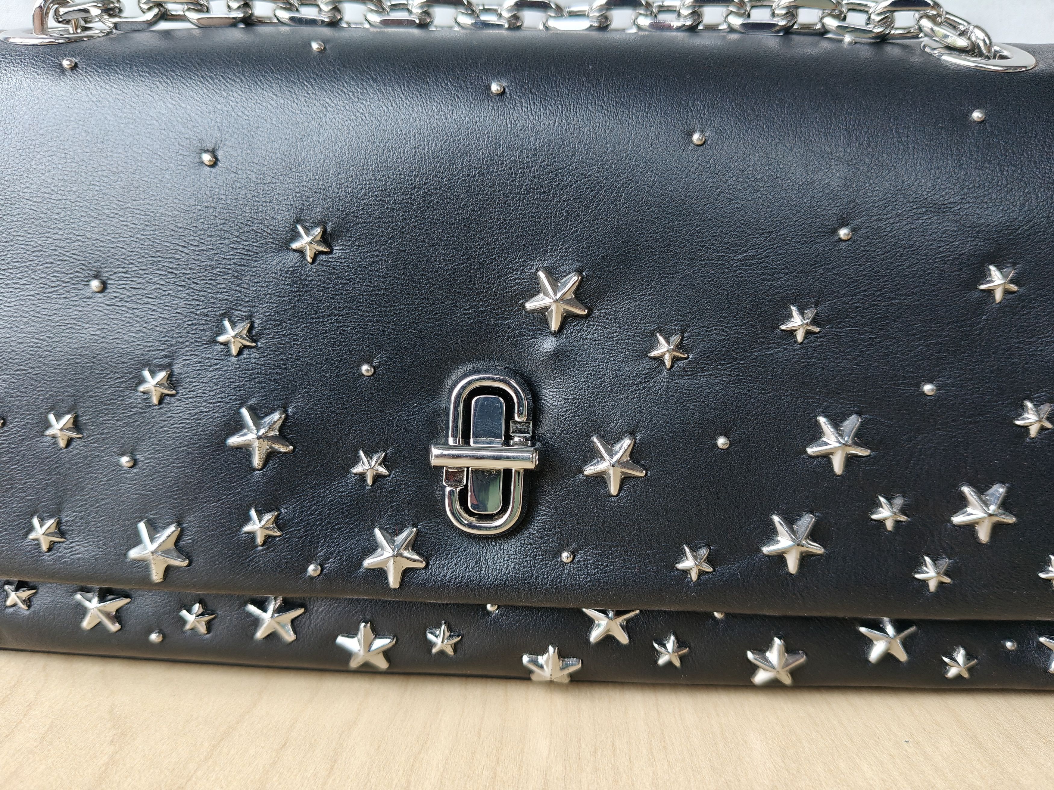 Marc Jacobs Star Studded Mini Chain Wallet Bag Free Shipping VATP/7139 Size ONE SIZE - 4 Thumbnail