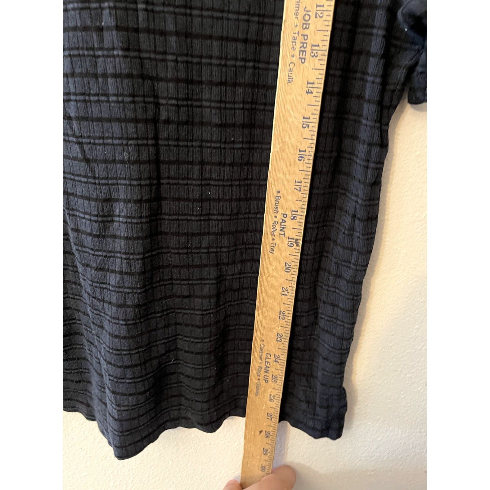 Perry Ellis Perry Ellis Polo Shirt Men’s M Black Striped Short Sleeve Cotton Rayon Blend Golf Casual Polo Shirt 27 in Classic Regular Mens Size US M / EU 48-50 / 2 - 4 Thumbnail