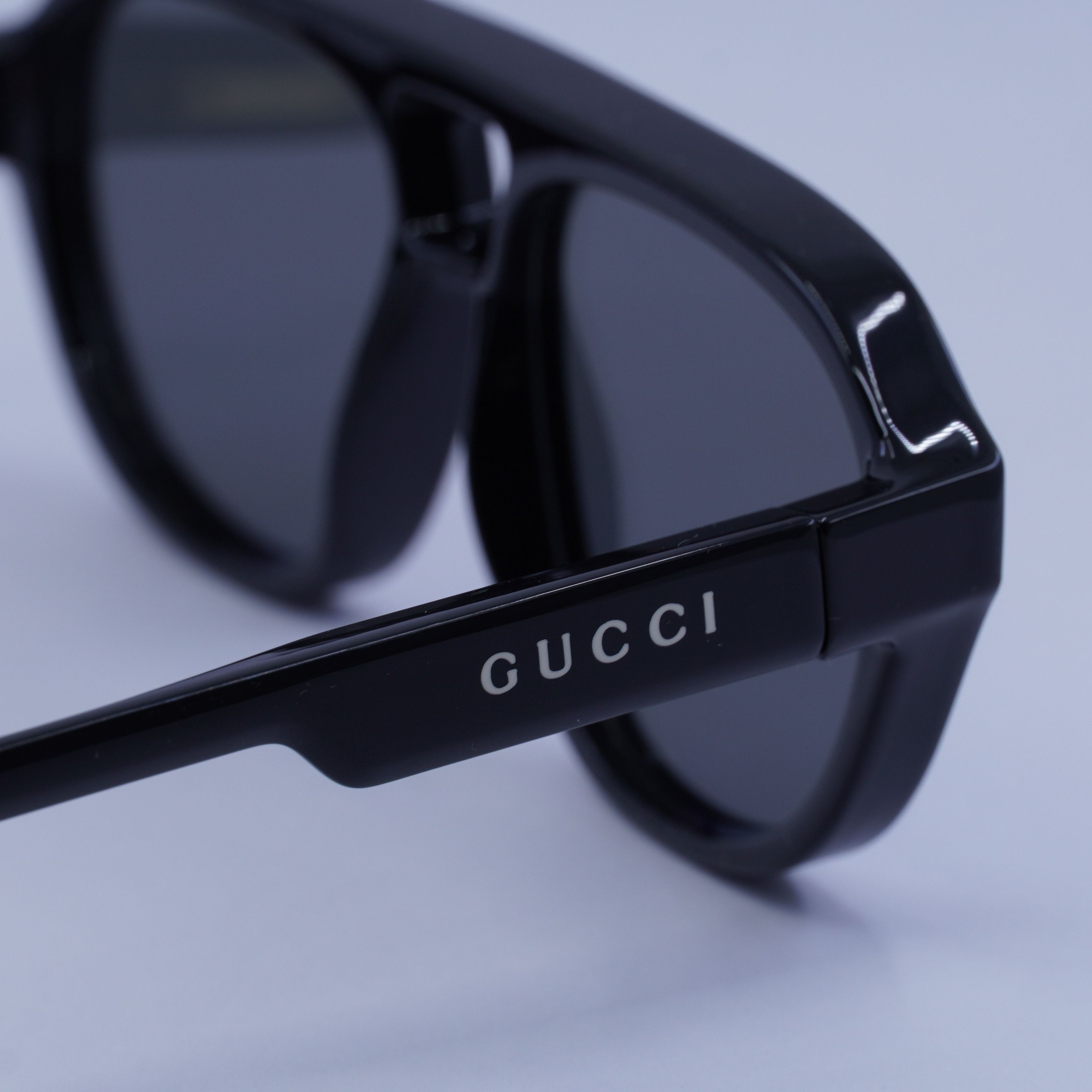 Gucci Gucci GG1239S 002 Sunglasses Black Aviator Frame, Silver Mir Size ONE SIZE - 12 Thumbnail