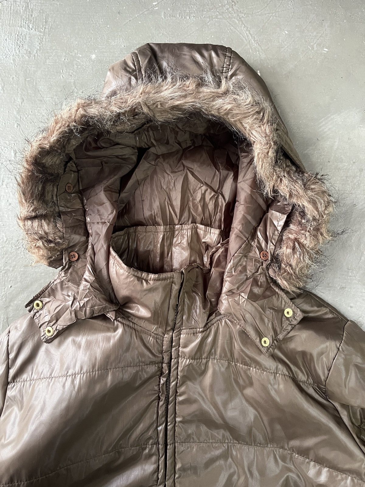 GOA GOA Style Military Bono Vkei Apocalypse Fur Nylon Jacket LGB Size US L / EU 52-54 / 3 - 10 Thumbnail