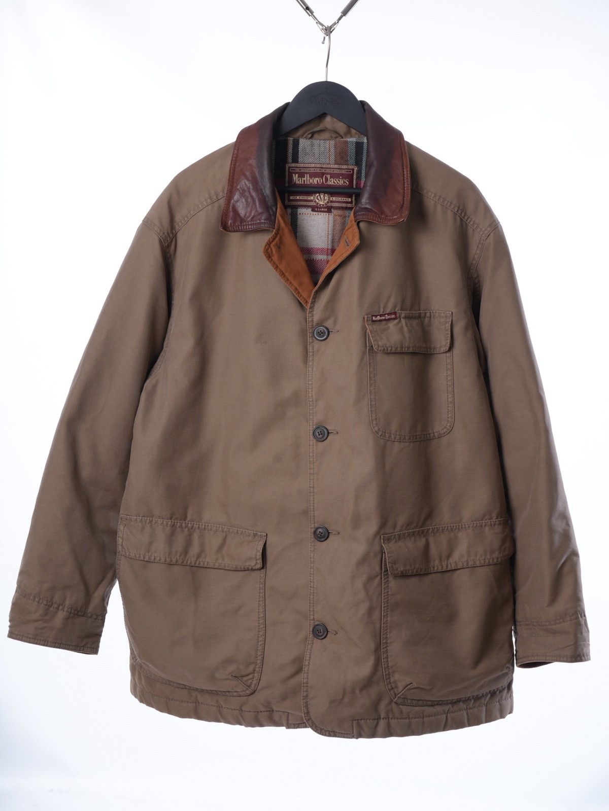 Marlboro Classics Vintage Marlboro Classics Field Lined Jacket Grey Size Xl Size US XL / EU 56 / 4 - 1 Thumbnail