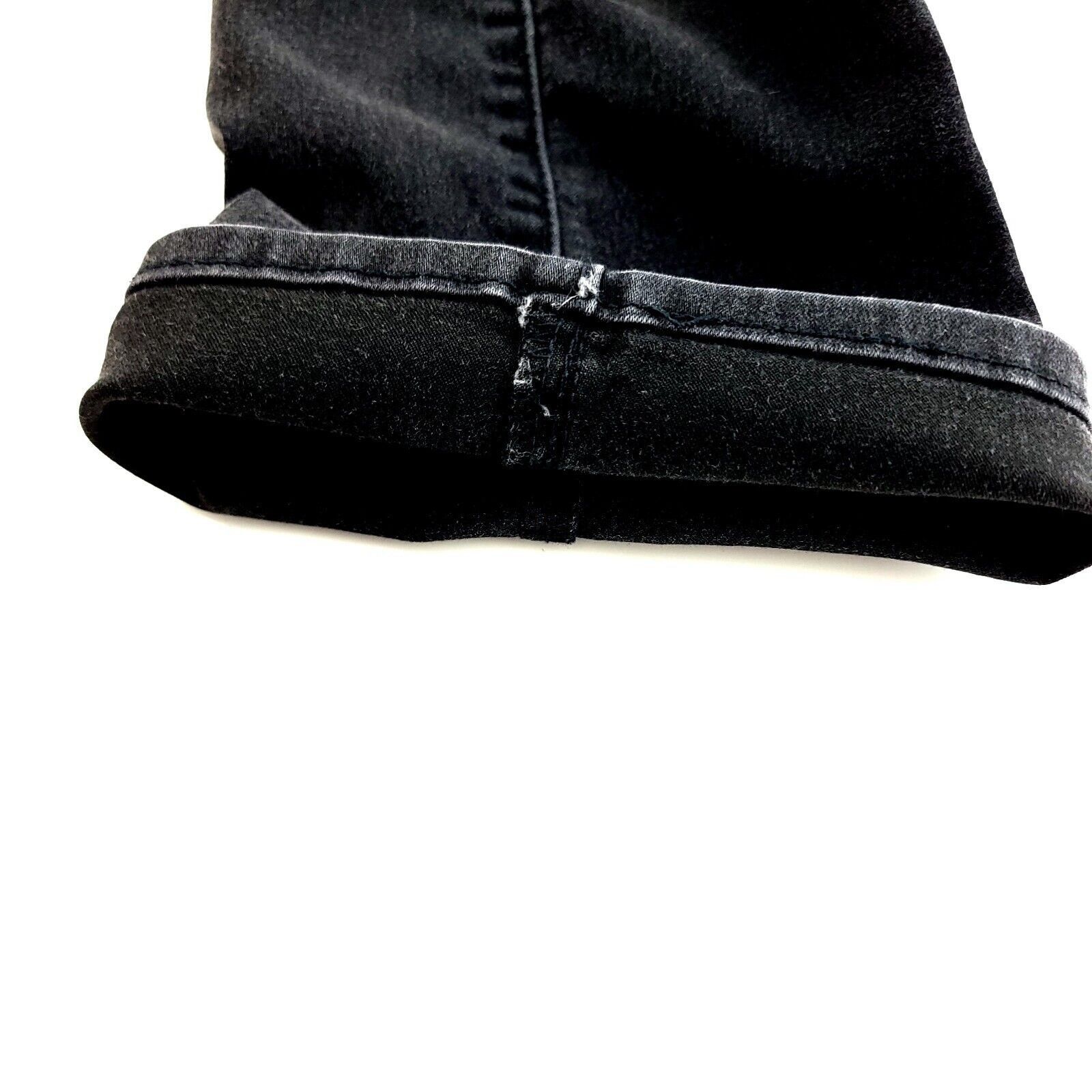 Levi's Levi's Signature Totally Shaping Straight Denim Black Jeans Size 36" / US 14 / IT 50 - 9 Thumbnail