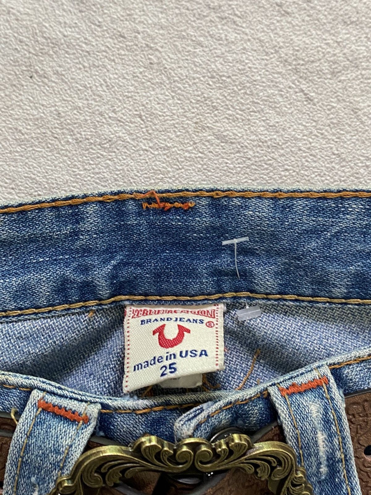 True Religion SICK💸True Religion Joey Cut Flare Jeans Size US 27 - 7 Thumbnail