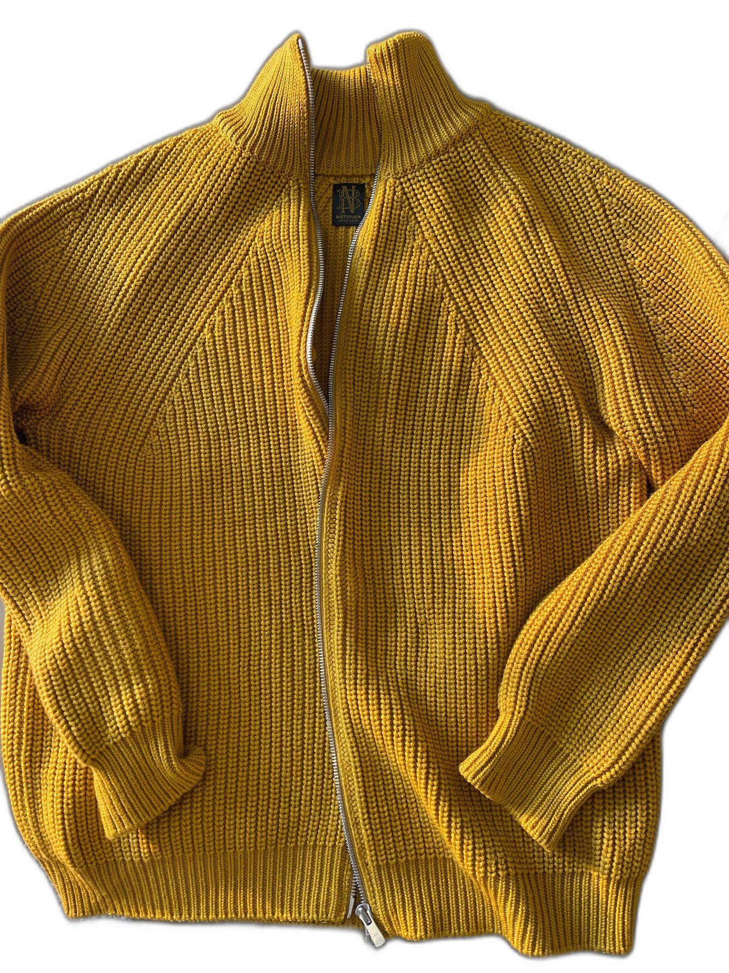 Batoner BATONER Signature Zipper Knit Sweater Size US M / EU 48-50 / 2 - 1 Thumbnail
