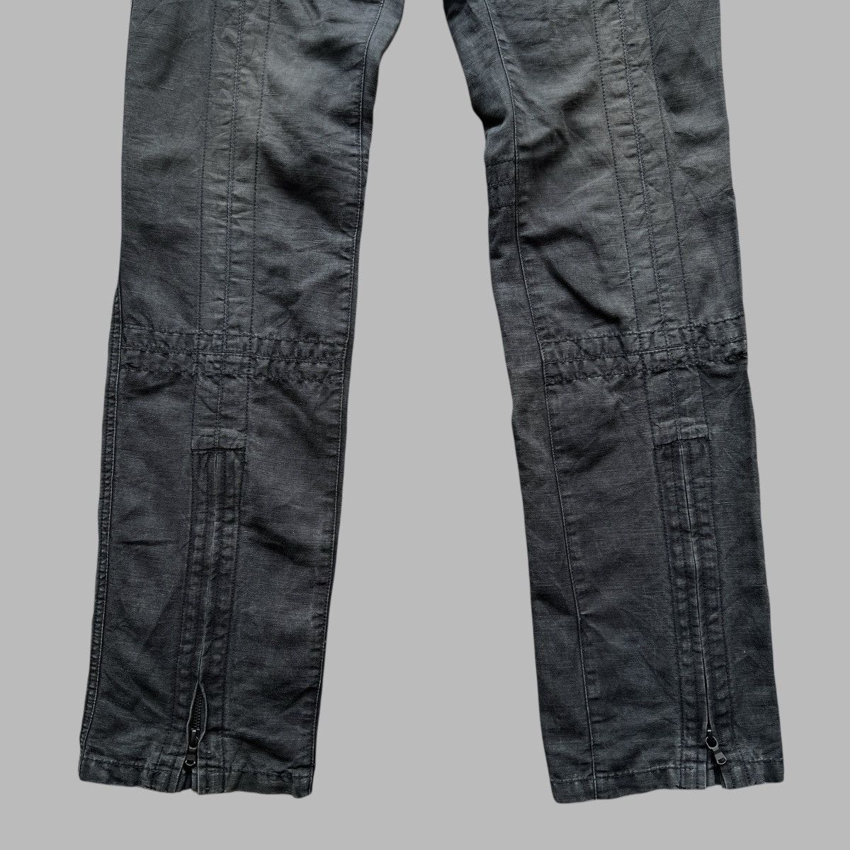 Tornado Mart 🔥 HALB JAPANESE BRAND CARGO ZIPPER PANT LENGTH 42 Size US 32 / EU 48 - 5 Thumbnail