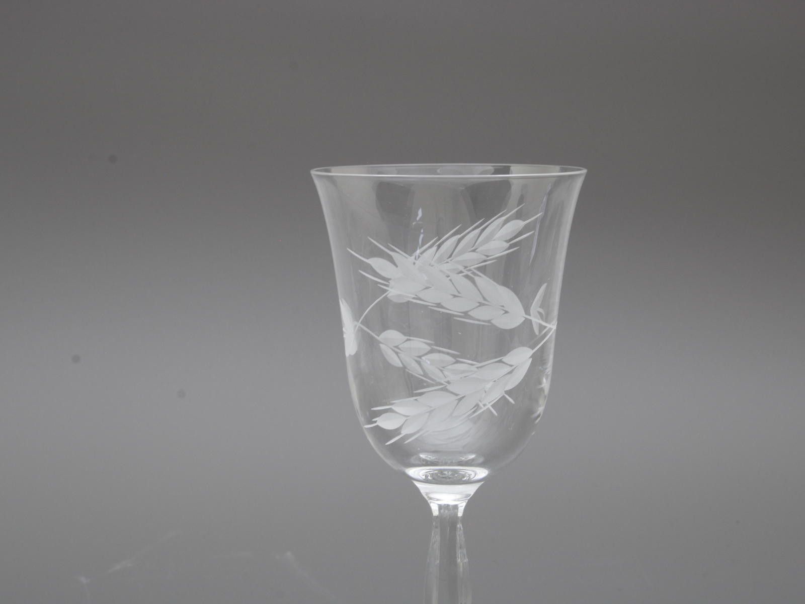Other Caithness Claret Wine Glass crafted Etched Drinking Glass Size ONE SIZE - 3 Thumbnail