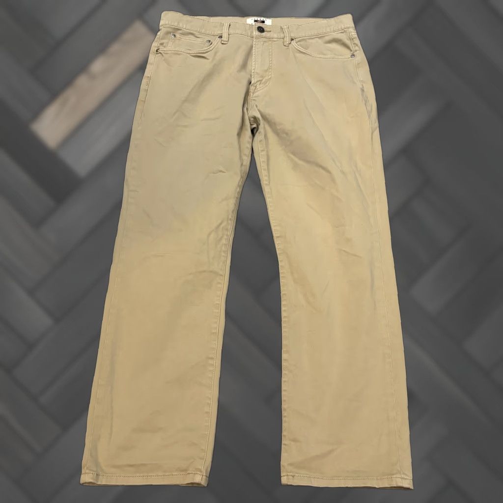 Joseph Abboud Joseph Abboud Jeans Mens 34x32 Beige Denim Classic Fit Pants Shirt? Size US 34 / EU 50 - 1 Thumbnail