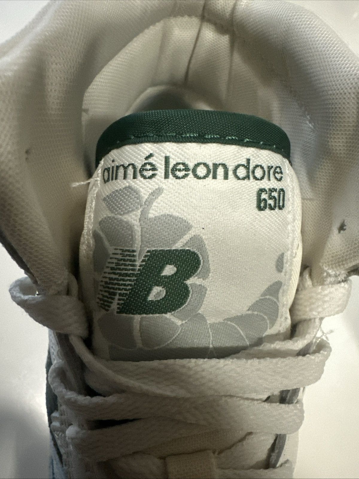 New Balance Men New Balance Aime Leon Dore 650 Green White 9.5 BB650RL1 Size US 10 / EU 43 - 8 Thumbnail