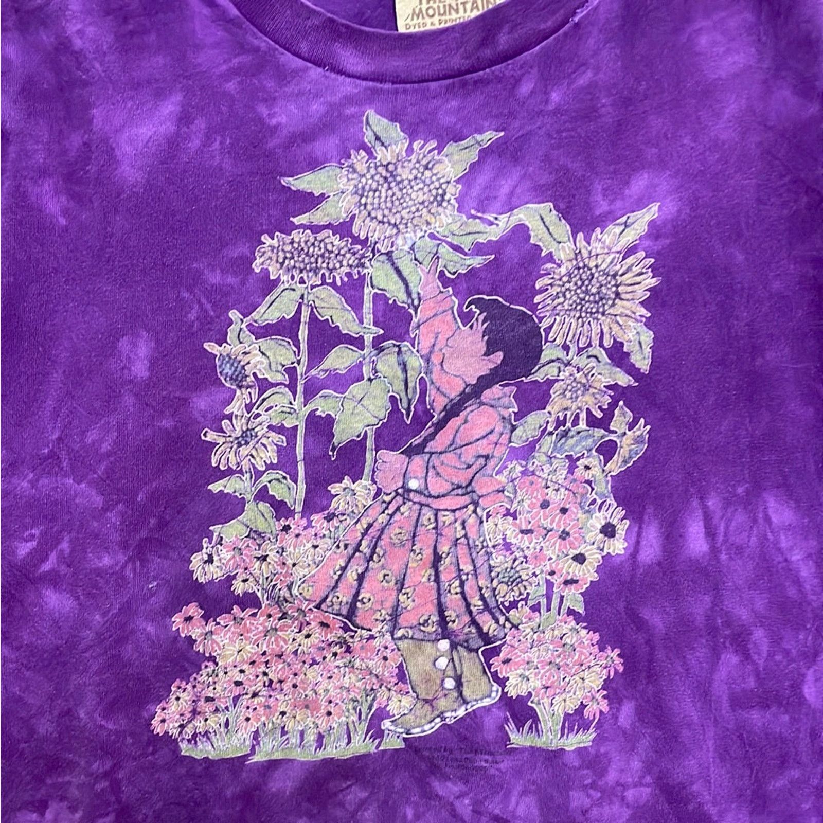 The Mountain Vintage 90s Sunflower Girl The Mountain Shirt XL Size US XL / EU 56 / 4 - 2 Thumbnail