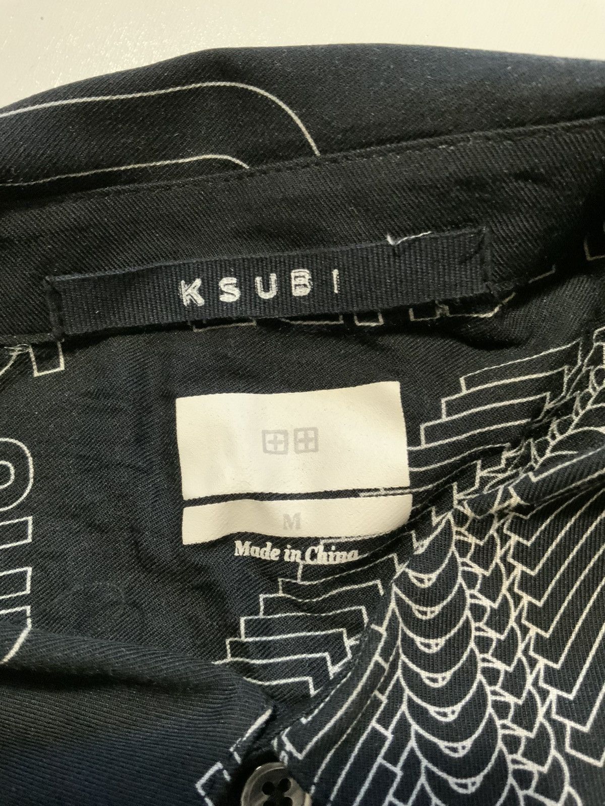Ksubi Ksubi Super Nature AOP Pentagram Star Button Shirt Size US M / EU 48-50 / 2 - 5 Thumbnail