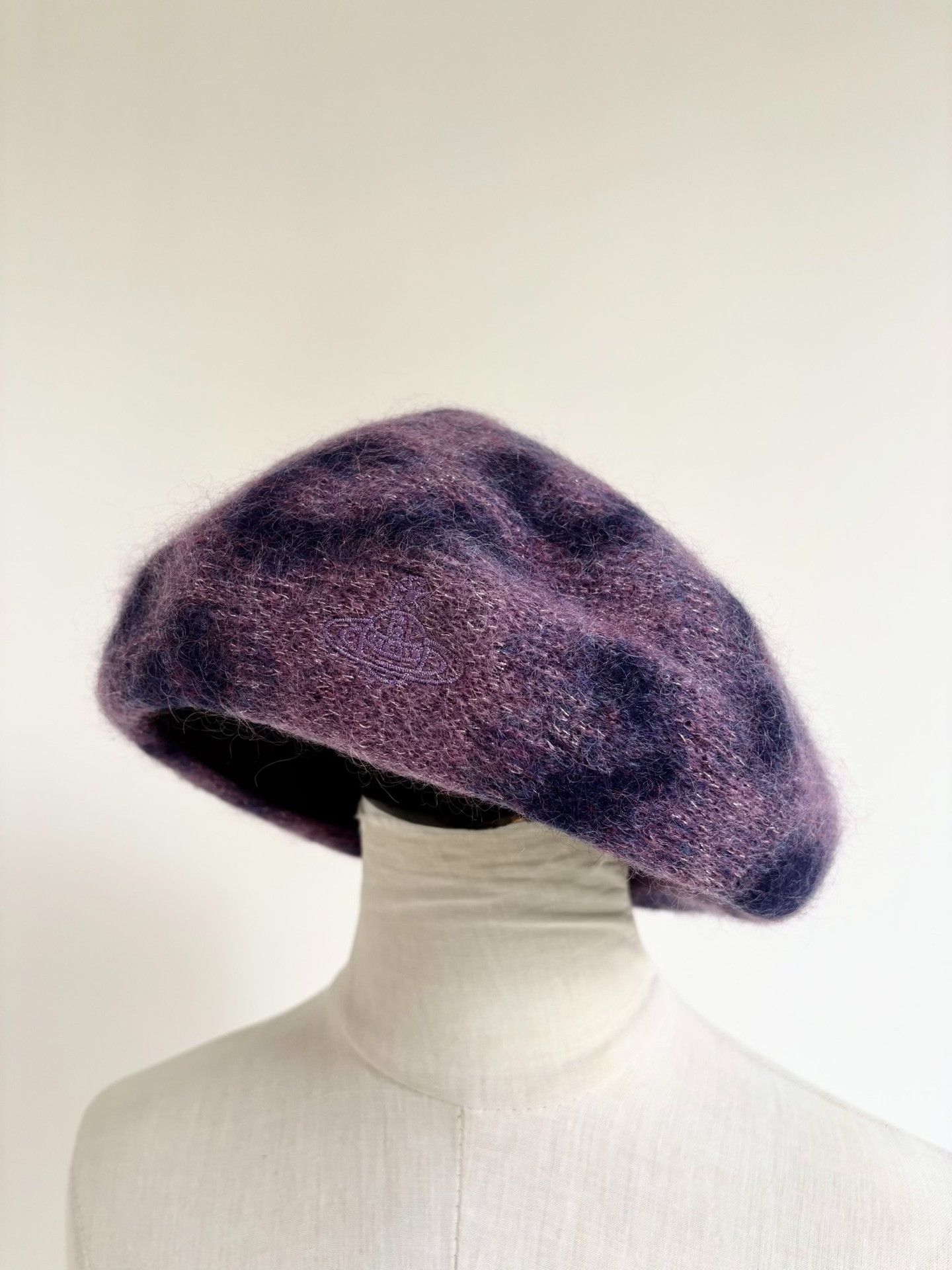Vivienne Westwood Vivienne Westwood Vintage Purple Leopard Beret Size ONE SIZE - 1 Thumbnail