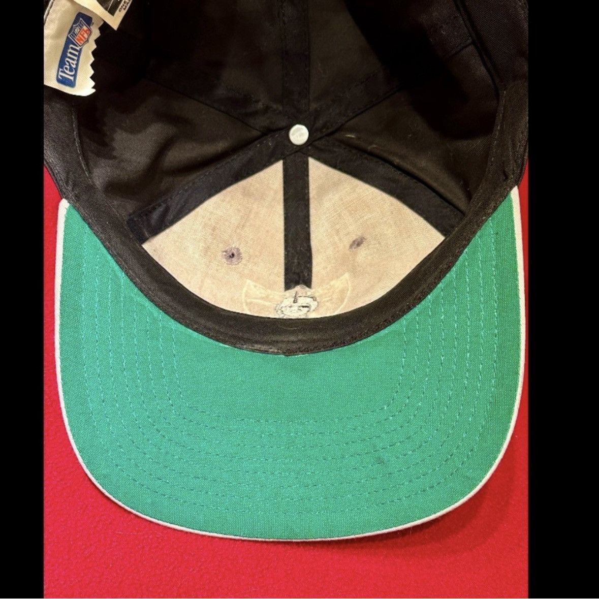 Vintage VINTAGE 1990s OAKLAND LA RAIDERS BASEBALL CAP SNAPBACK Size ONE SIZE - 9 Thumbnail