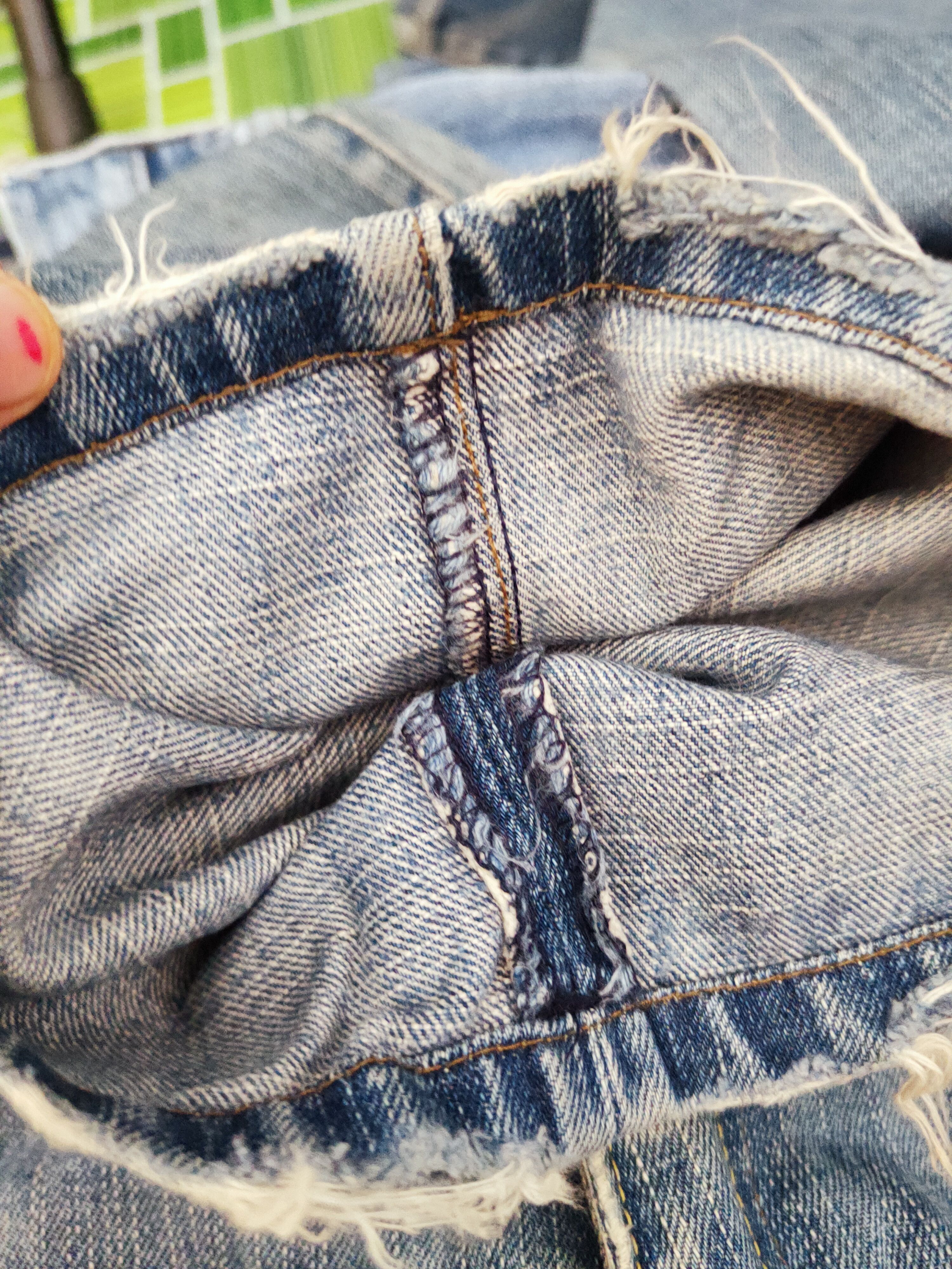 Brooklyn Industries Brooklyn Industries Blue Faded Distressed Ripped Jeans #W938 Size US 34 / EU 50 - 13 Thumbnail