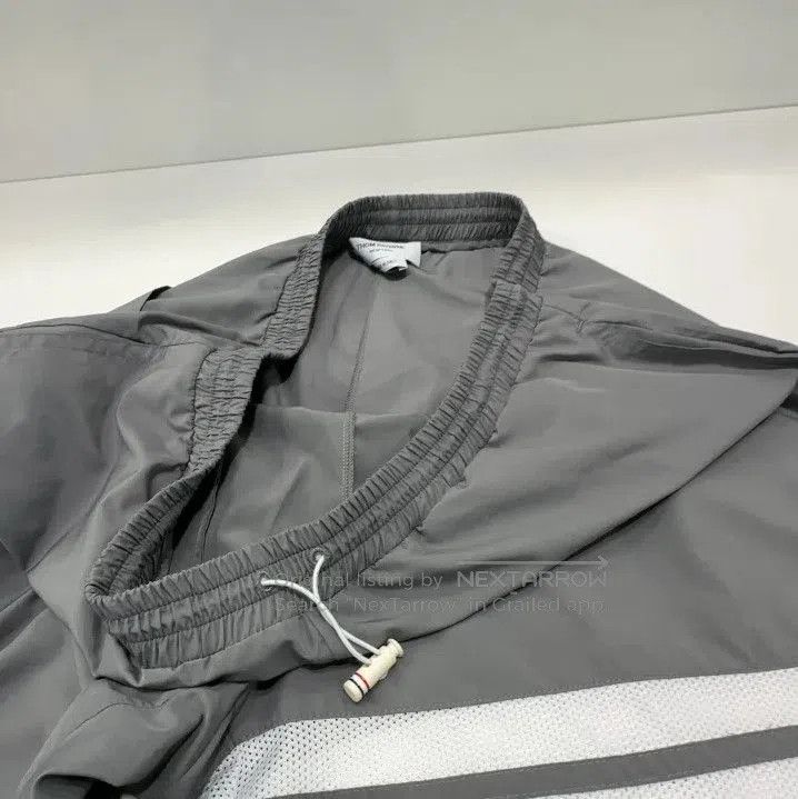 Thom Browne gray hooded wool top by Yohji Yamamoto. Size 30" / US 8 / IT 44 - 4 Thumbnail