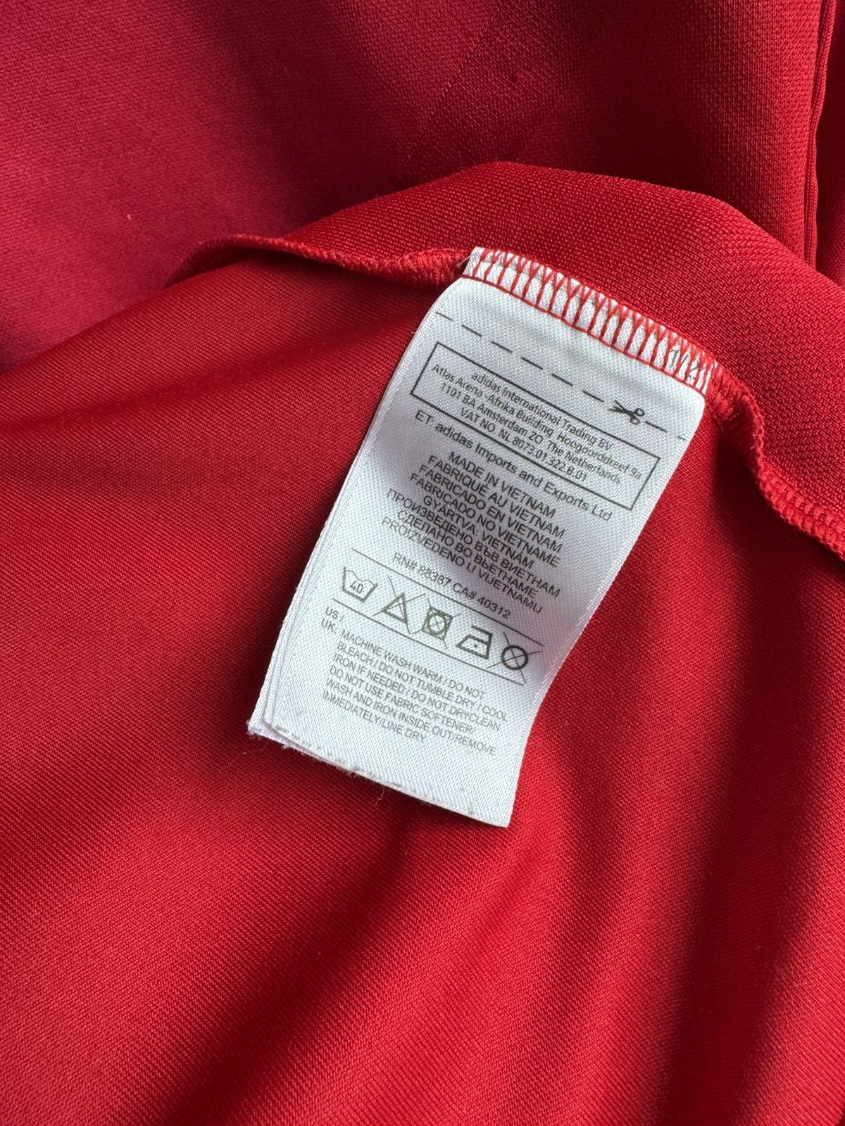 Adidas WALES NATIONAL TEAM 2013 2014 FOOTBALL SHIRT SOCCER JERSEY Size US L / EU 52-54 / 3 - 11 Thumbnail
