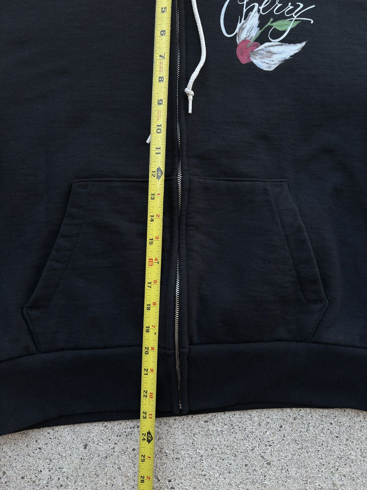 Cherry LA 2022 Cherry LA “Wings” Black Thermal Insulated Hoodie Size M Size US M / EU 48-50 / 2 - 9 Thumbnail