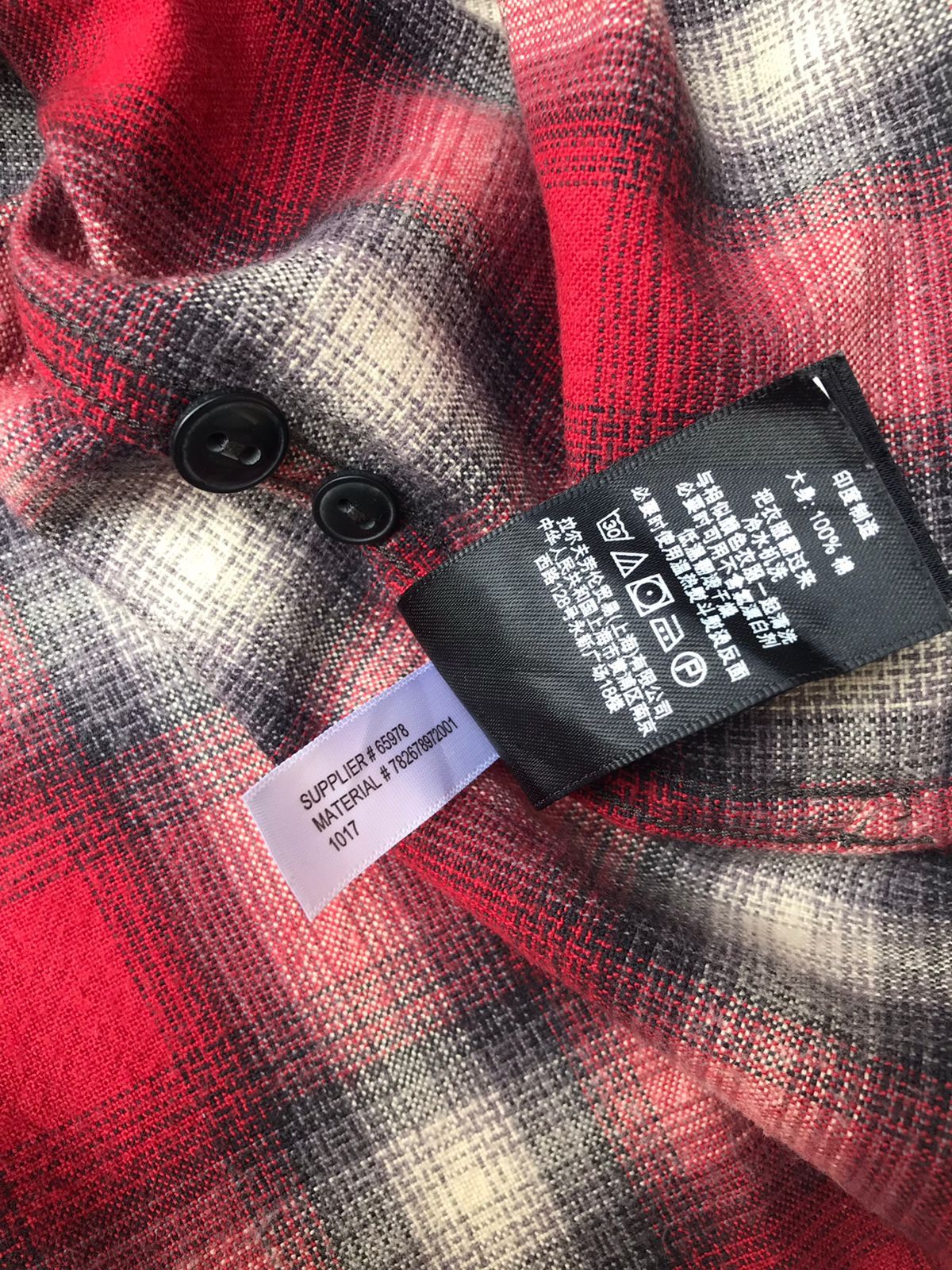 RRL Ralph Lauren RRL Open Collar Check Shirt Size US M / EU 48-50 / 2 - 9 Thumbnail