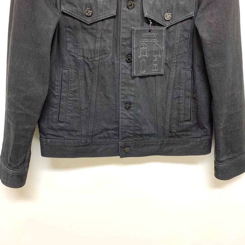 Louis Vuitton Louis Vuitton Black DNA Denim Jacket Size US M / EU 48-50 / 2 - 4 Thumbnail
